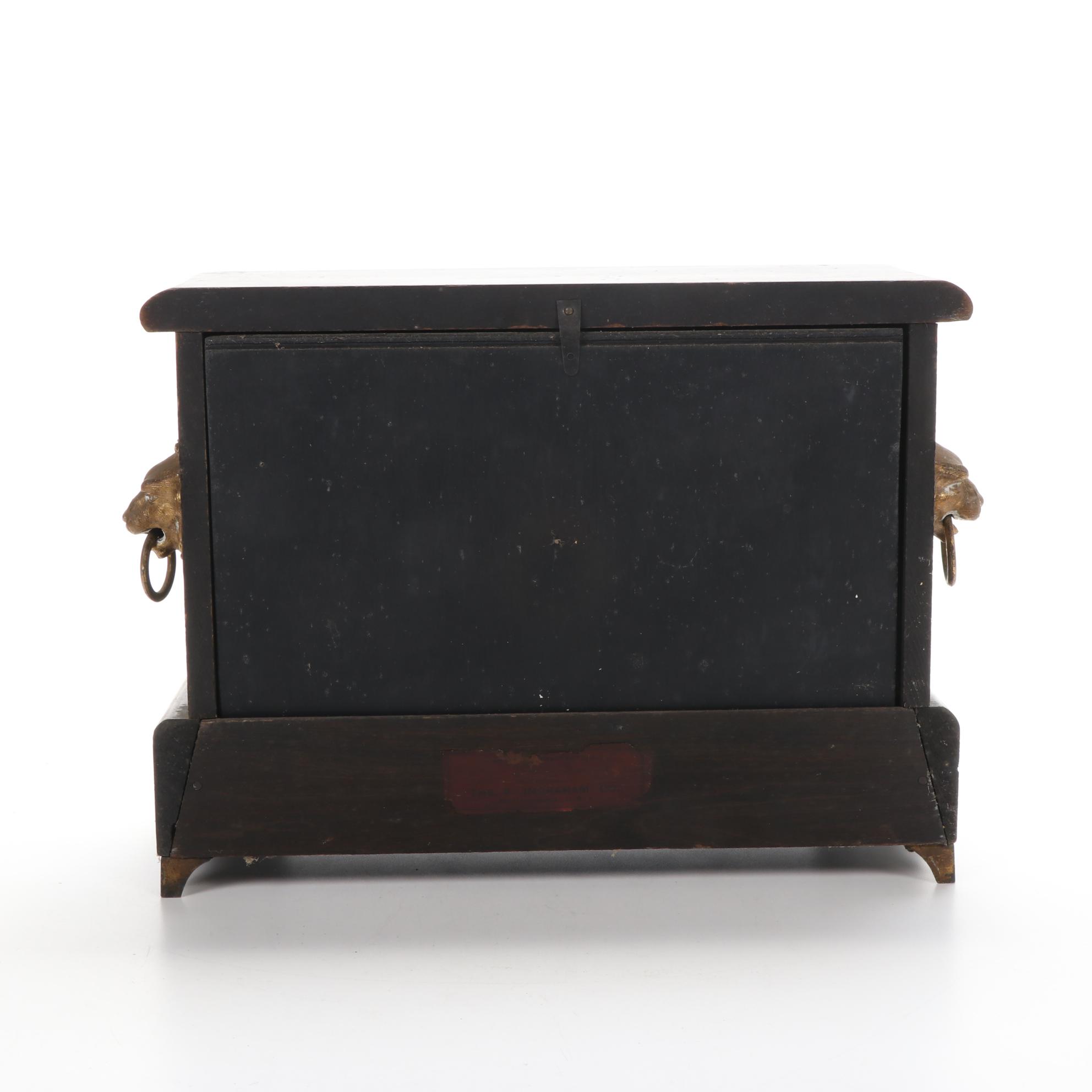 E. Ingraham Adamantine Mantel Clock, Early 20th Century