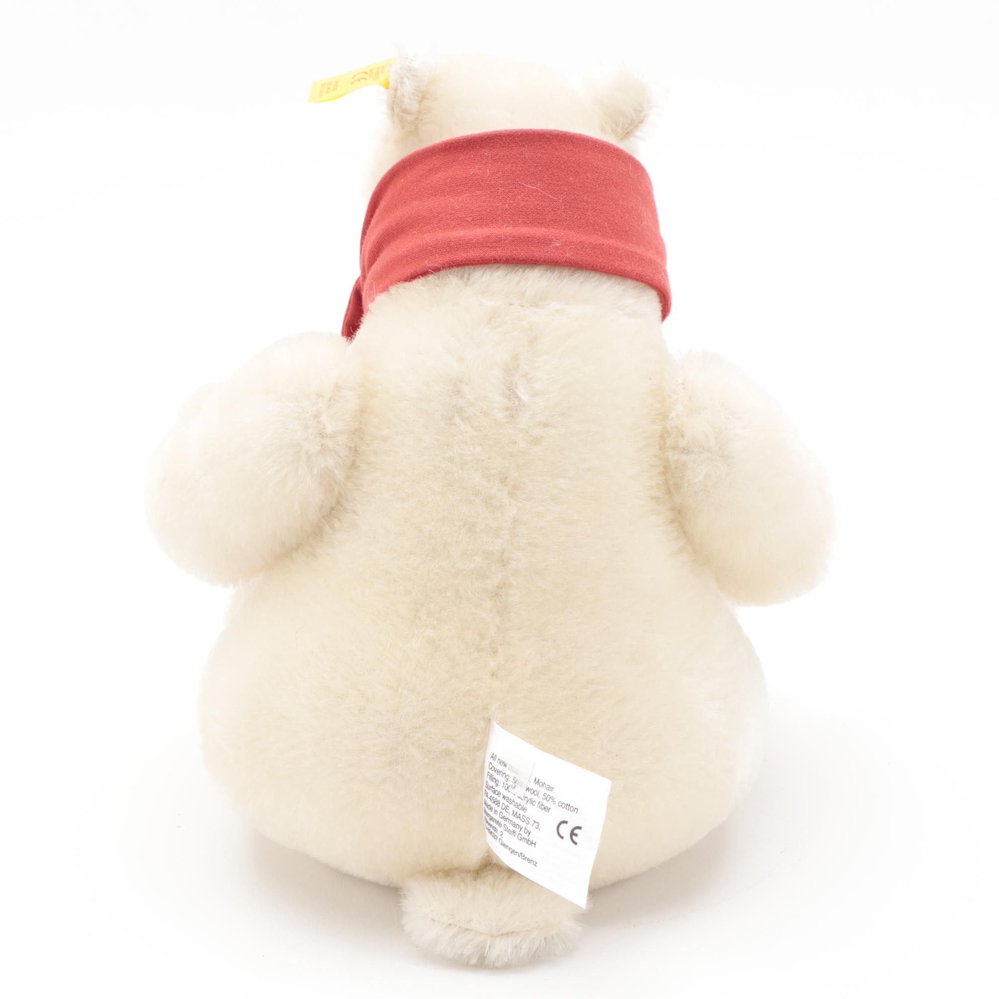 Steiff Limited Edition Coca-Cola Medium Plush Polar Bear