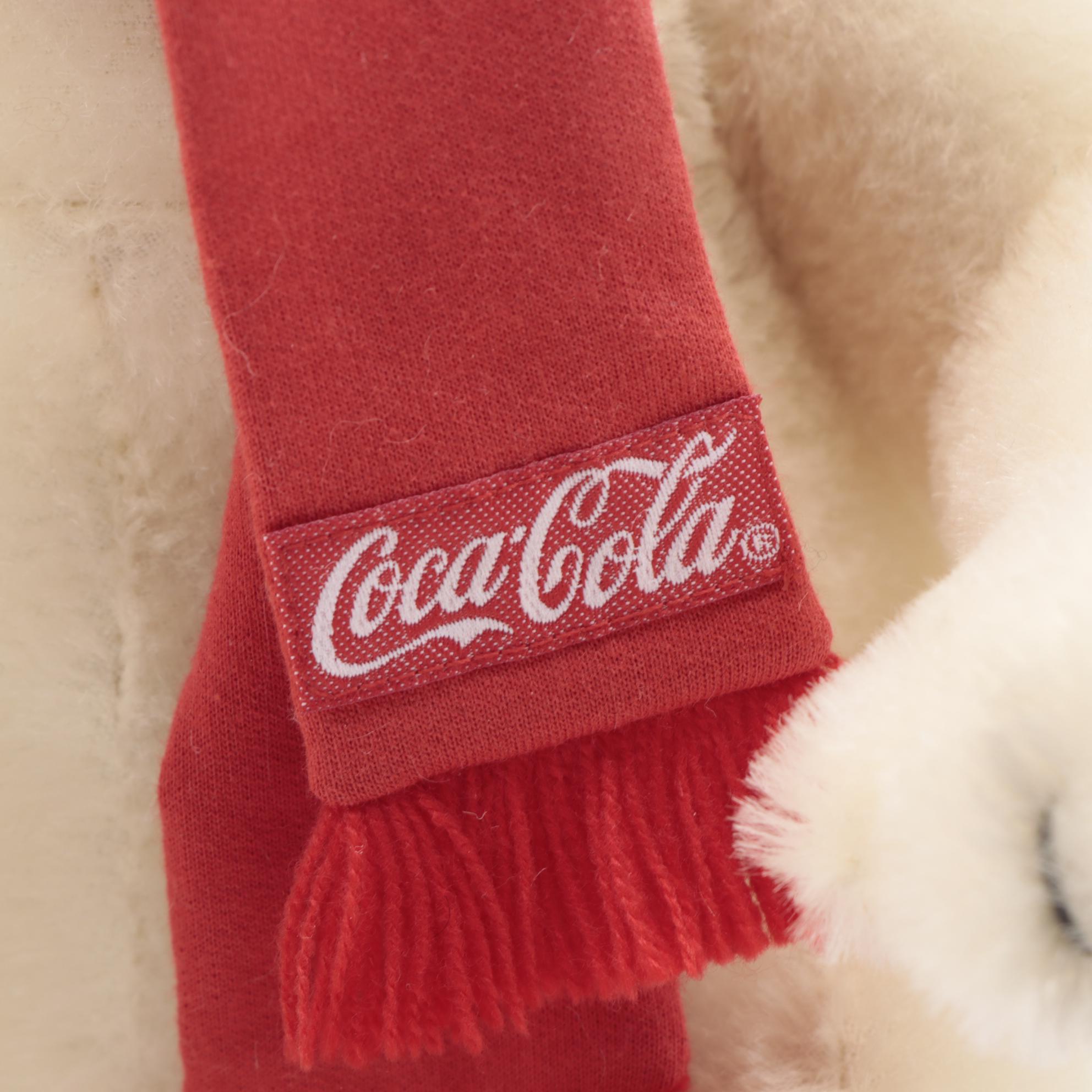 Steiff Limited Edition Coca-Cola Medium Plush Polar Bear