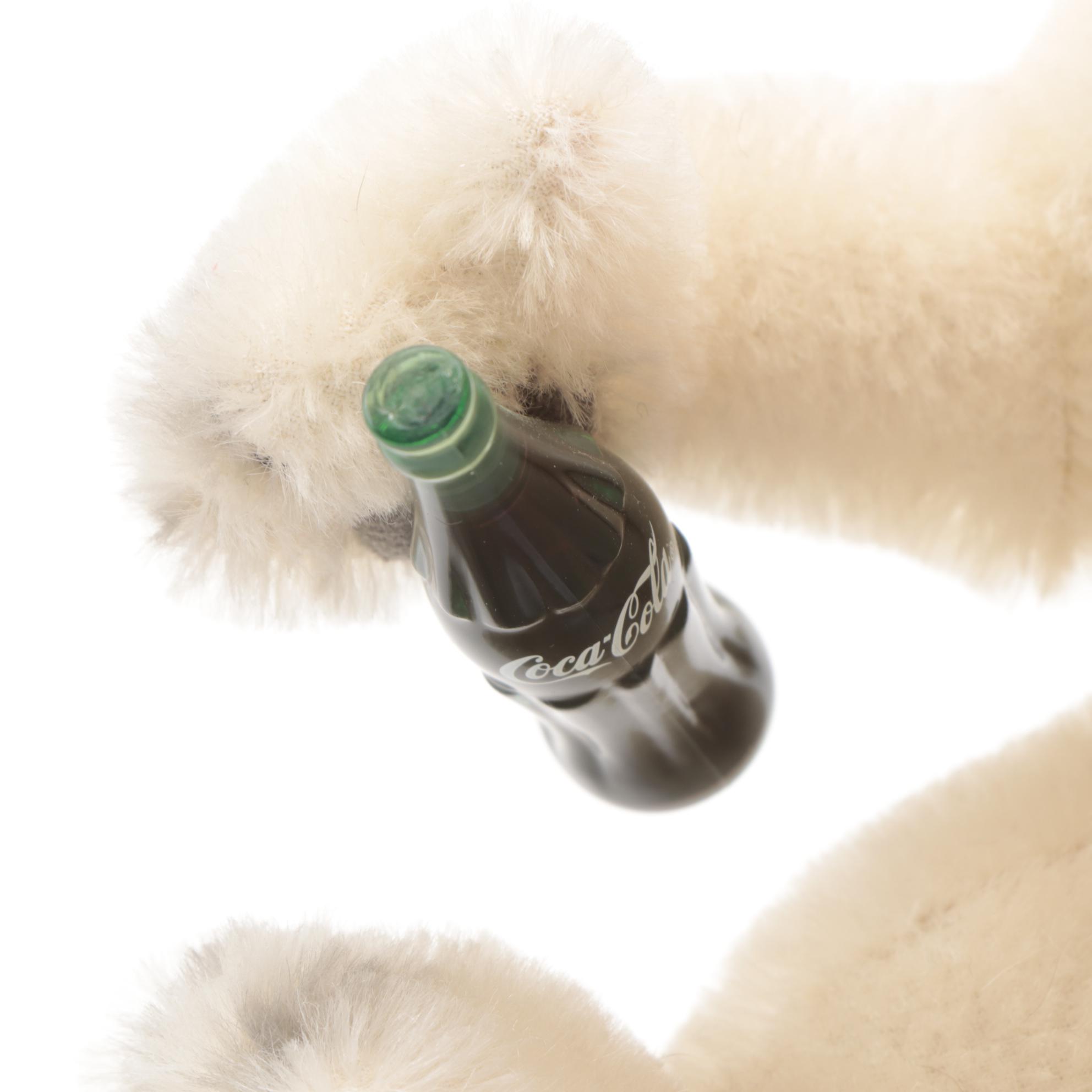 Steiff Limited Edition Coca-Cola Medium Plush Polar Bear