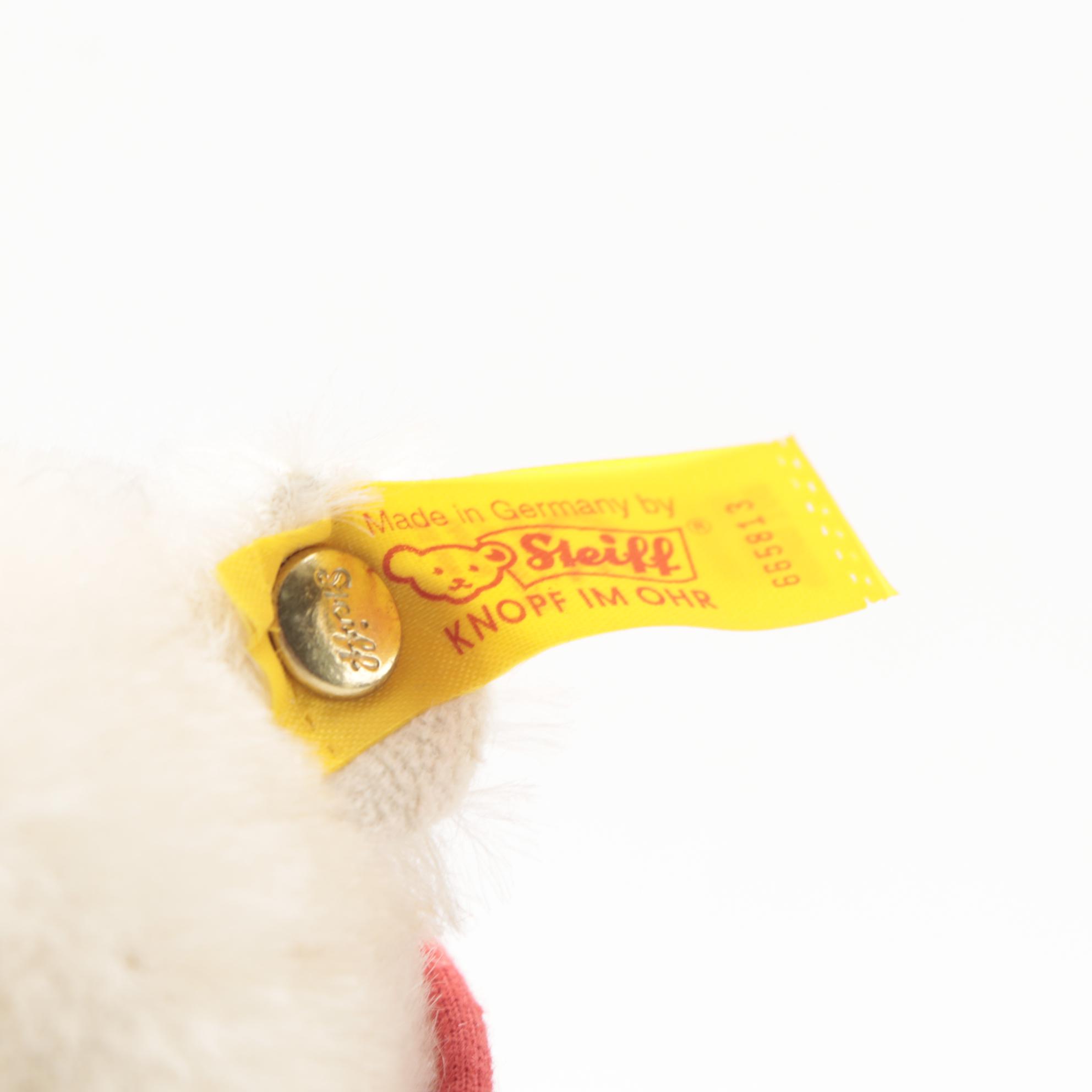 Steiff Limited Edition Coca-Cola Medium Plush Polar Bear