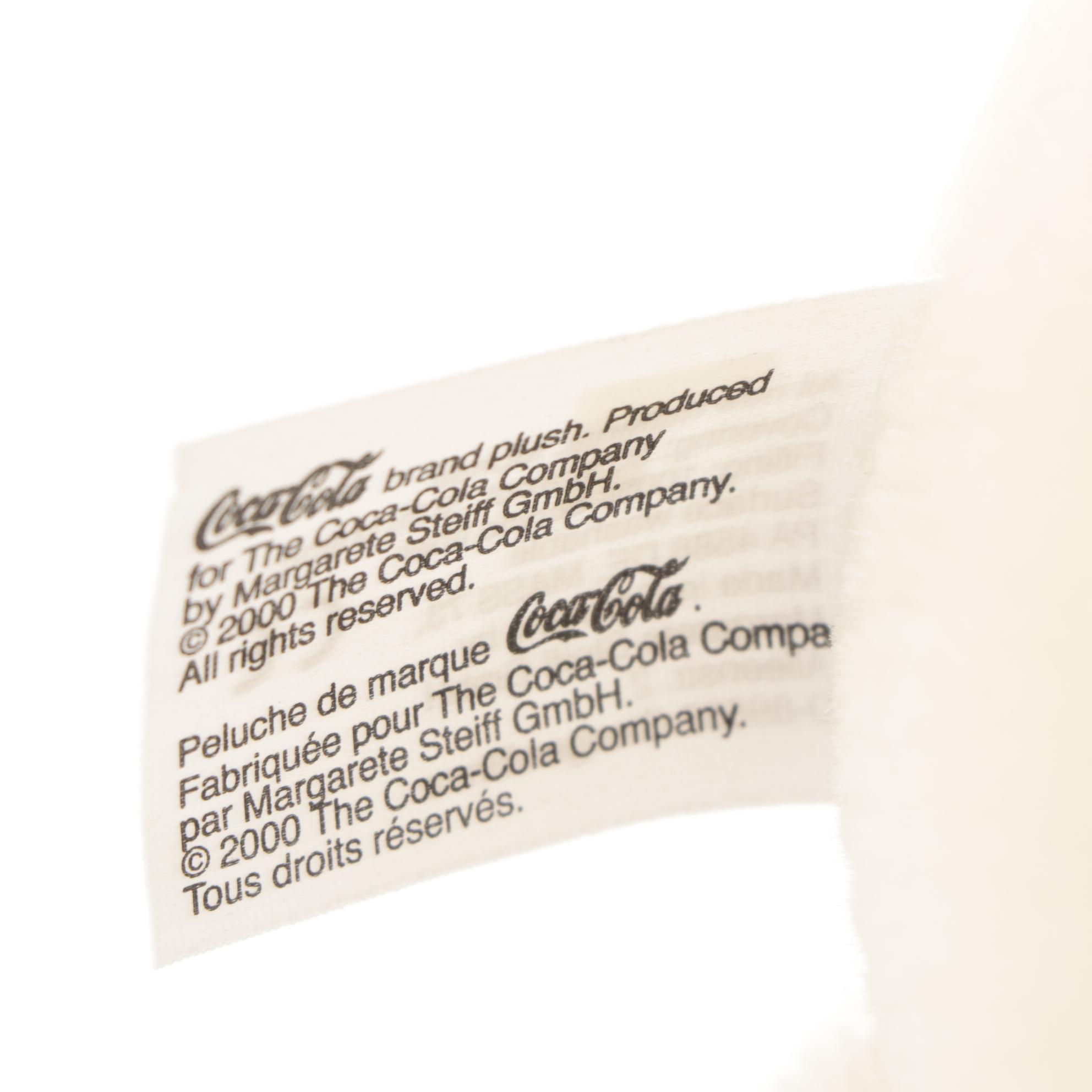 Steiff Limited Edition Coca-Cola Medium Plush Polar Bear