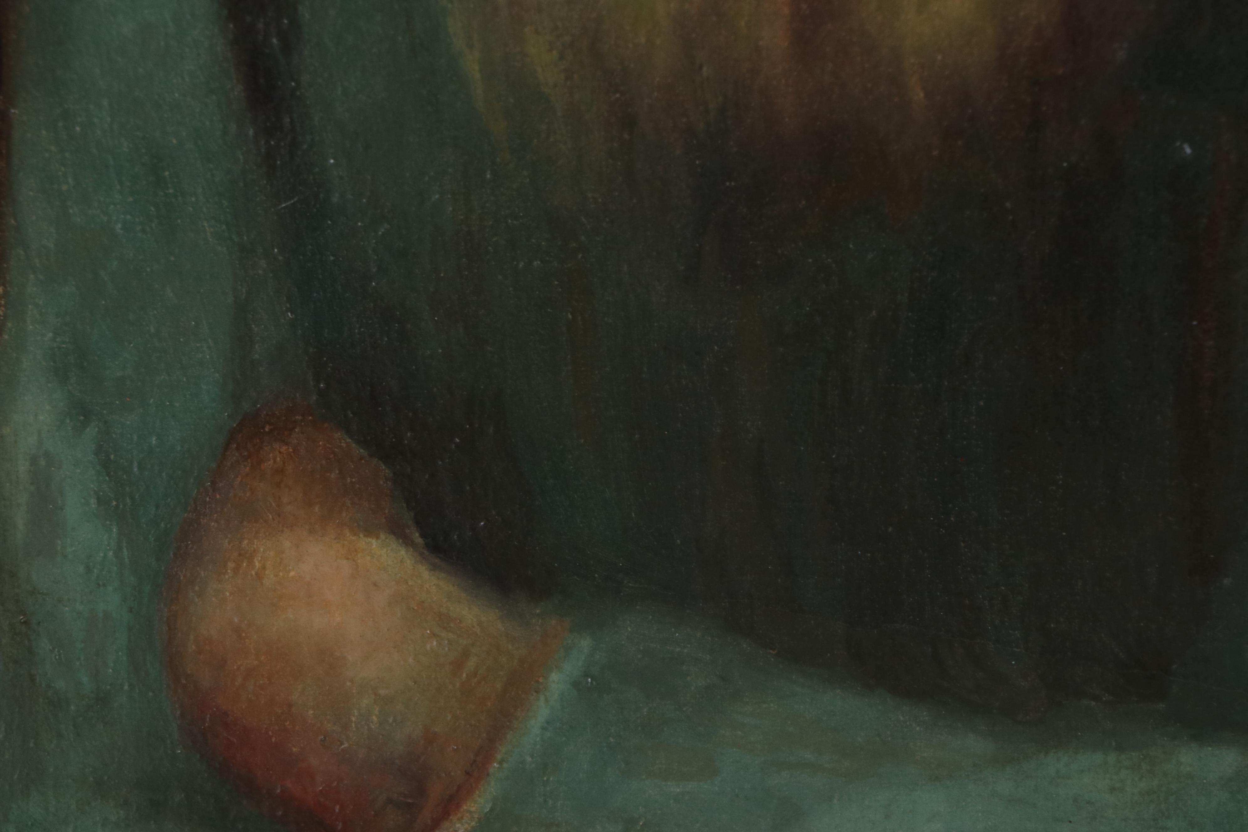 Oil Painting Portrait of a Man, Late 19th to Early 20th Century