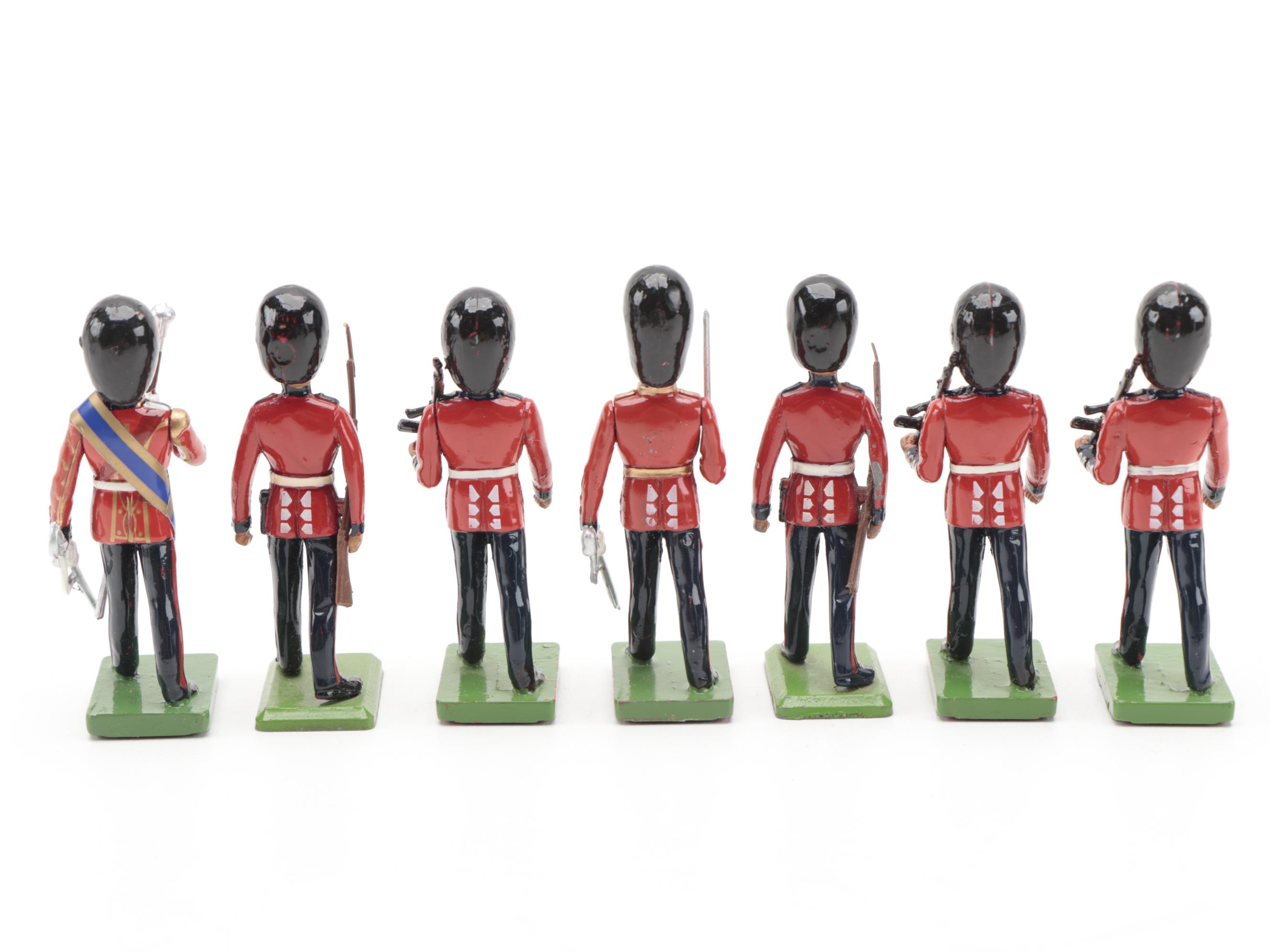 W. Britain Limited Diecast British Soldier and Yeoman Warder Figurines