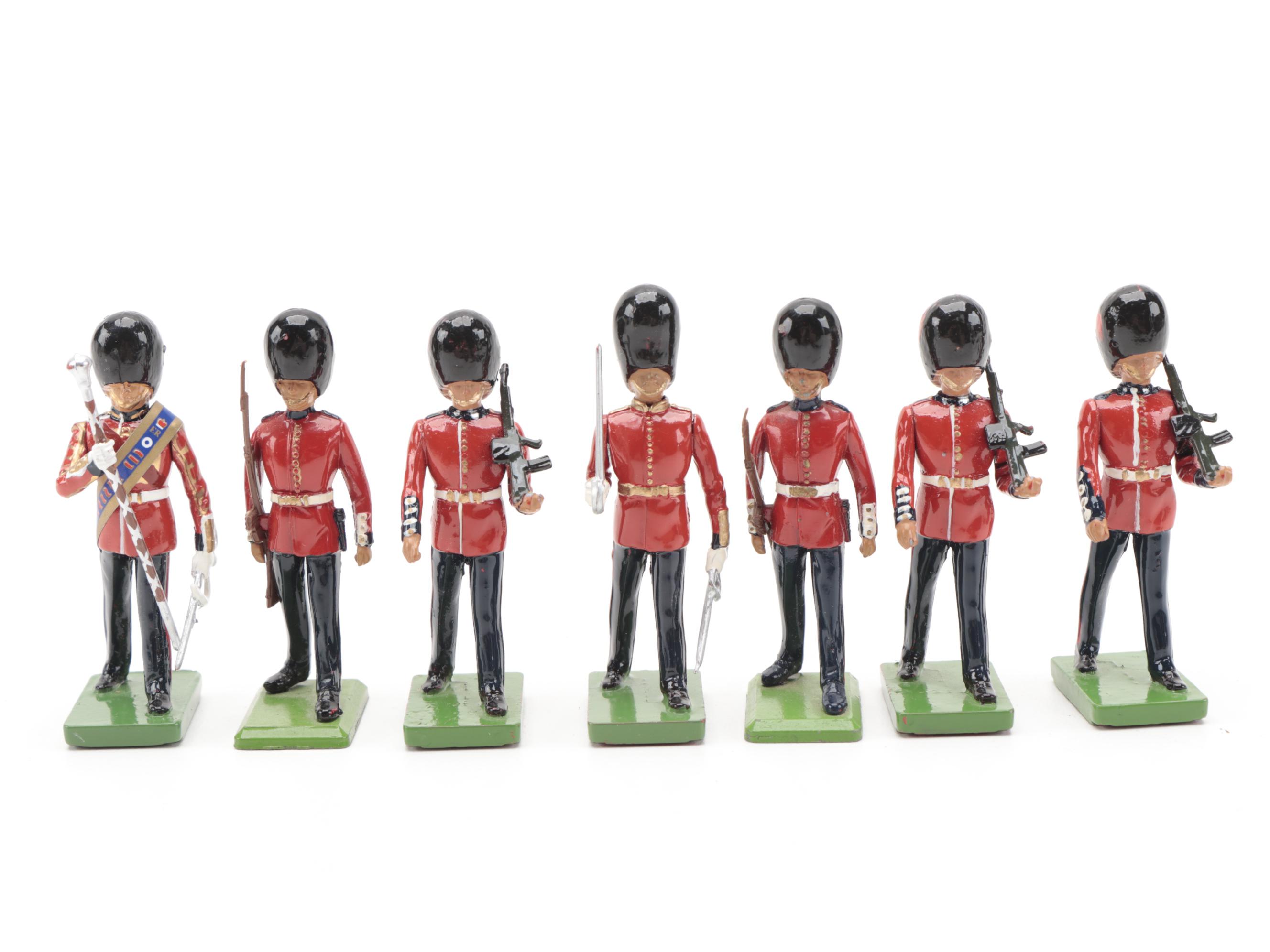 W. Britain Limited Diecast British Soldier and Yeoman Warder Figurines