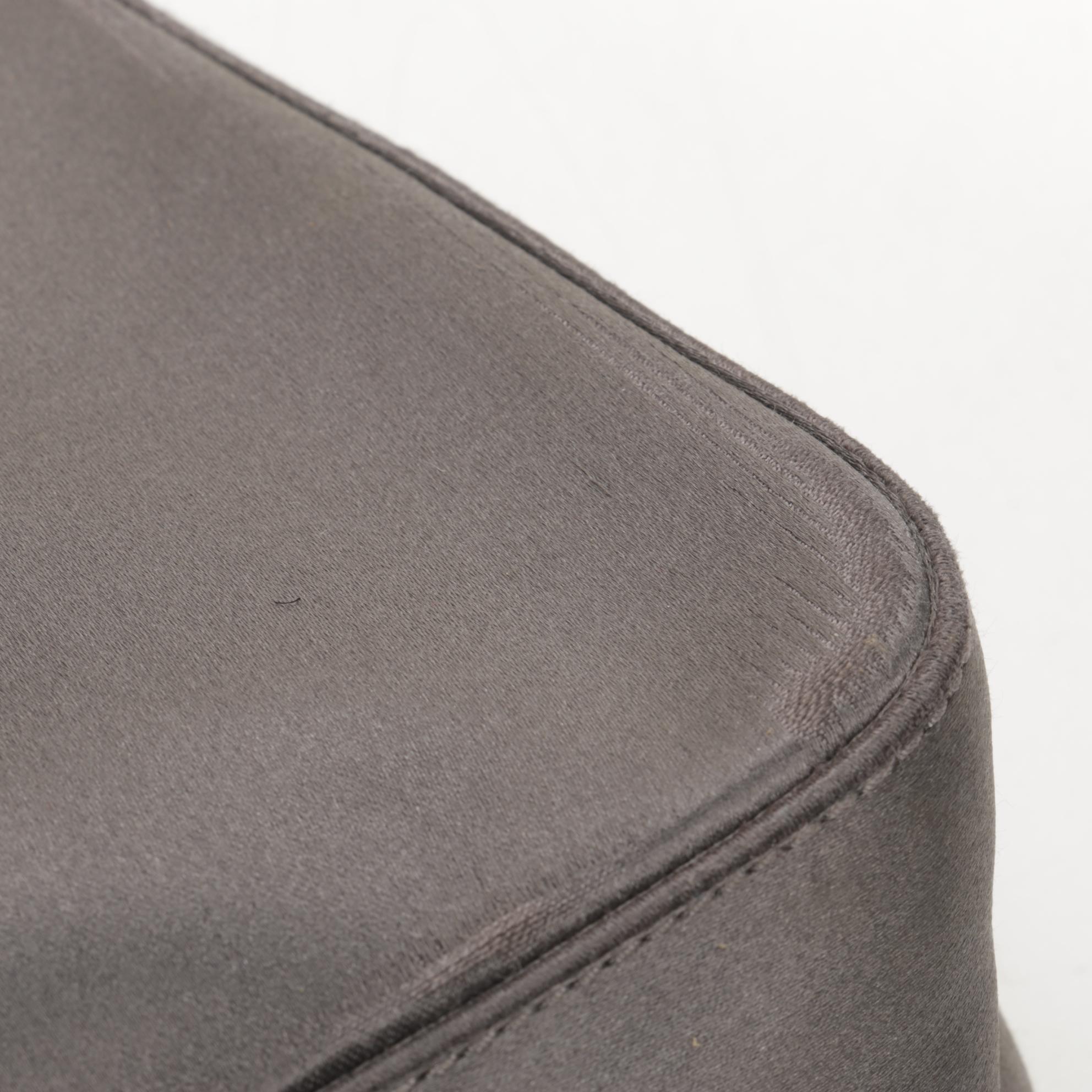 Prada Asymmetrical Shoulder Bag in Grey Satin