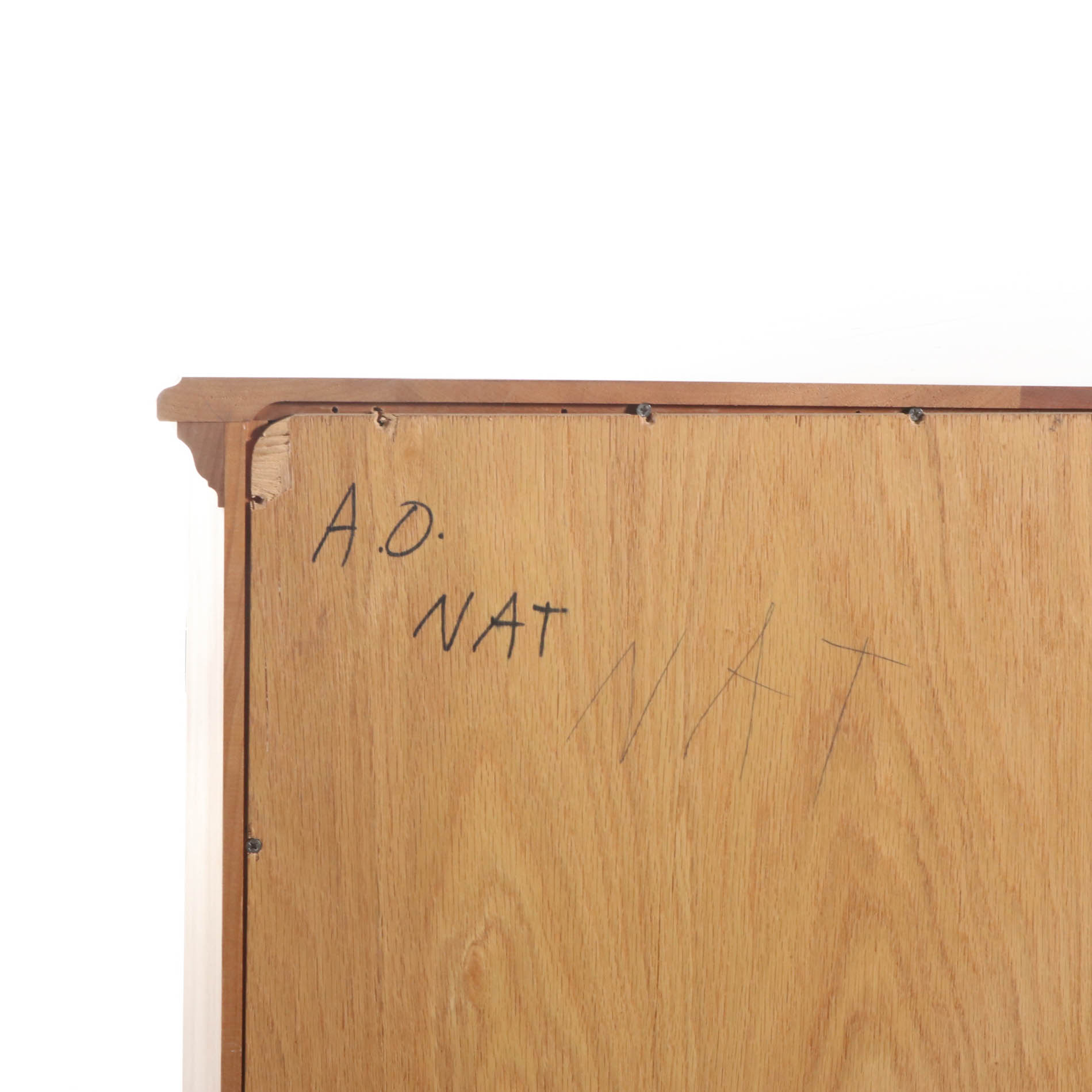 American Primitive Style Corner Media Cabinet