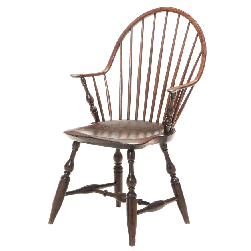 American Windsor Armchair, Late 18th/Early 19th Century