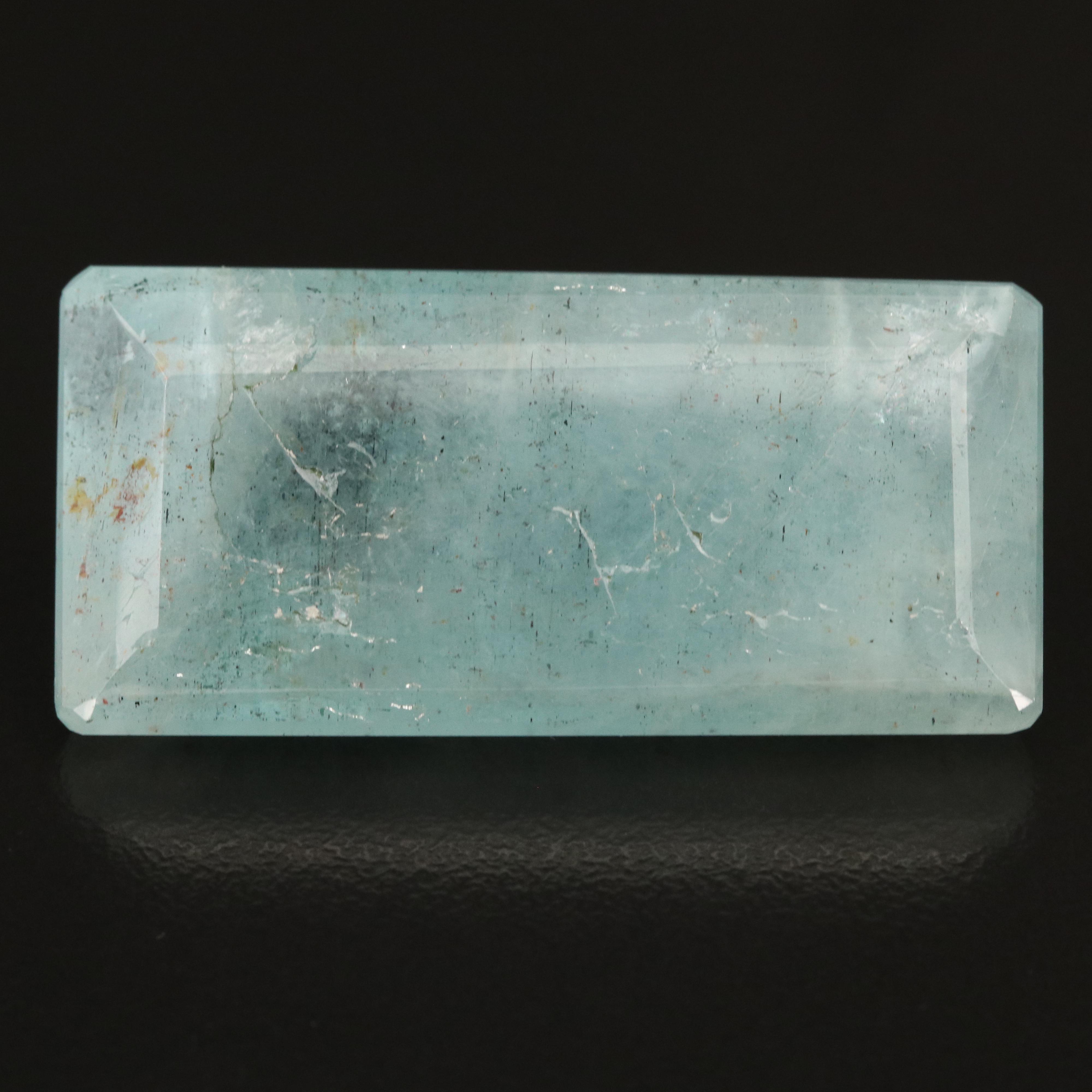 Loose 77.90 CT Rectangular Faceted Beryl