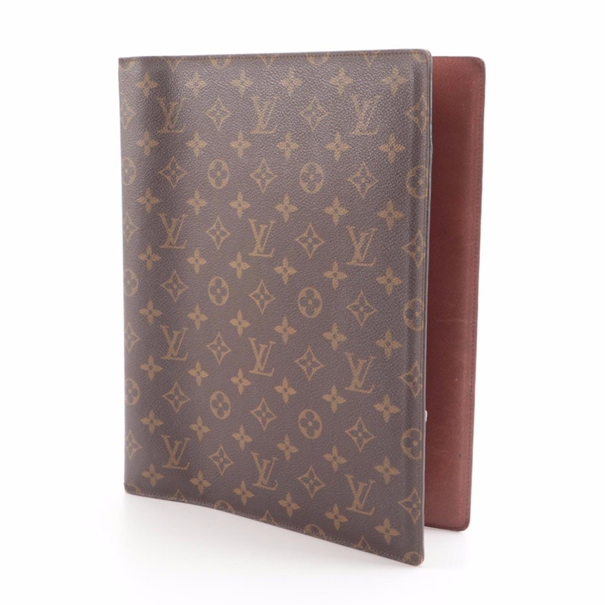 Louis Vuitton 4-Ring Binder in Monogram Canvas