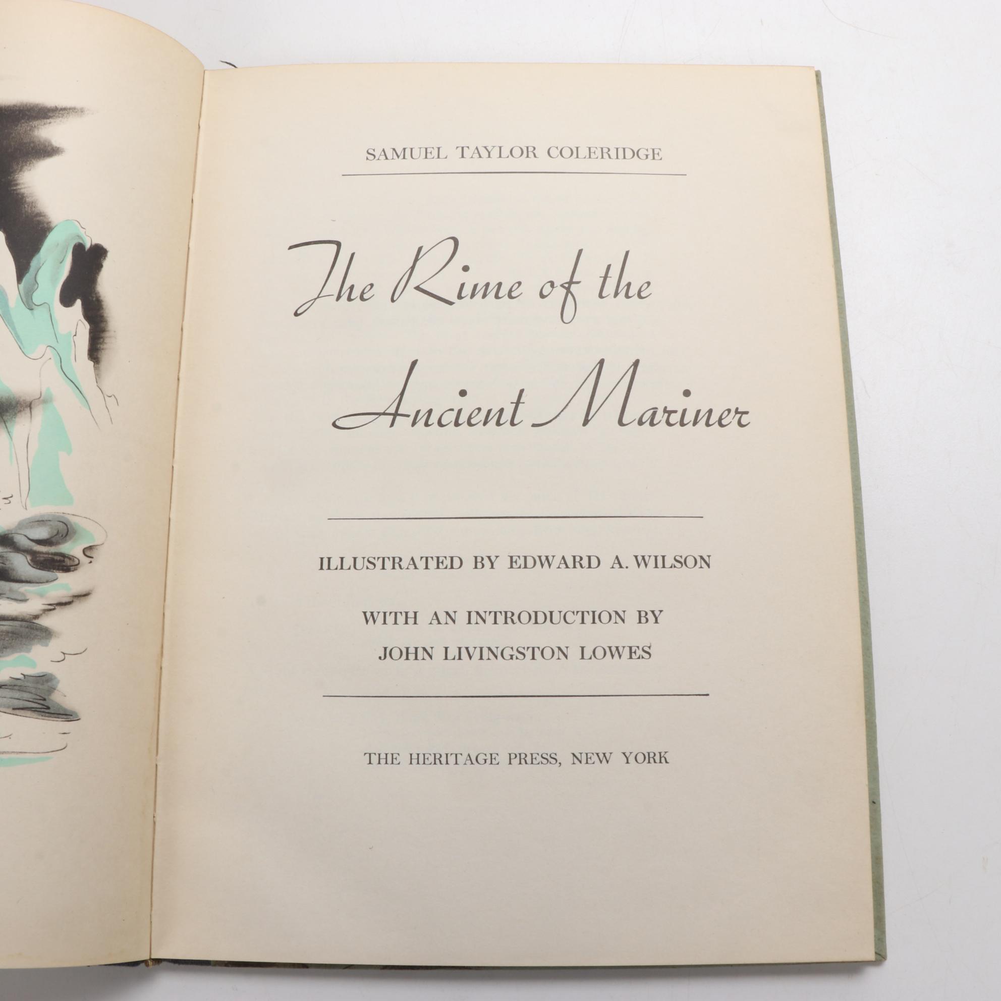 "Complete Poems of Robert Frost" with Illustrated Books of Poetry, 1940s