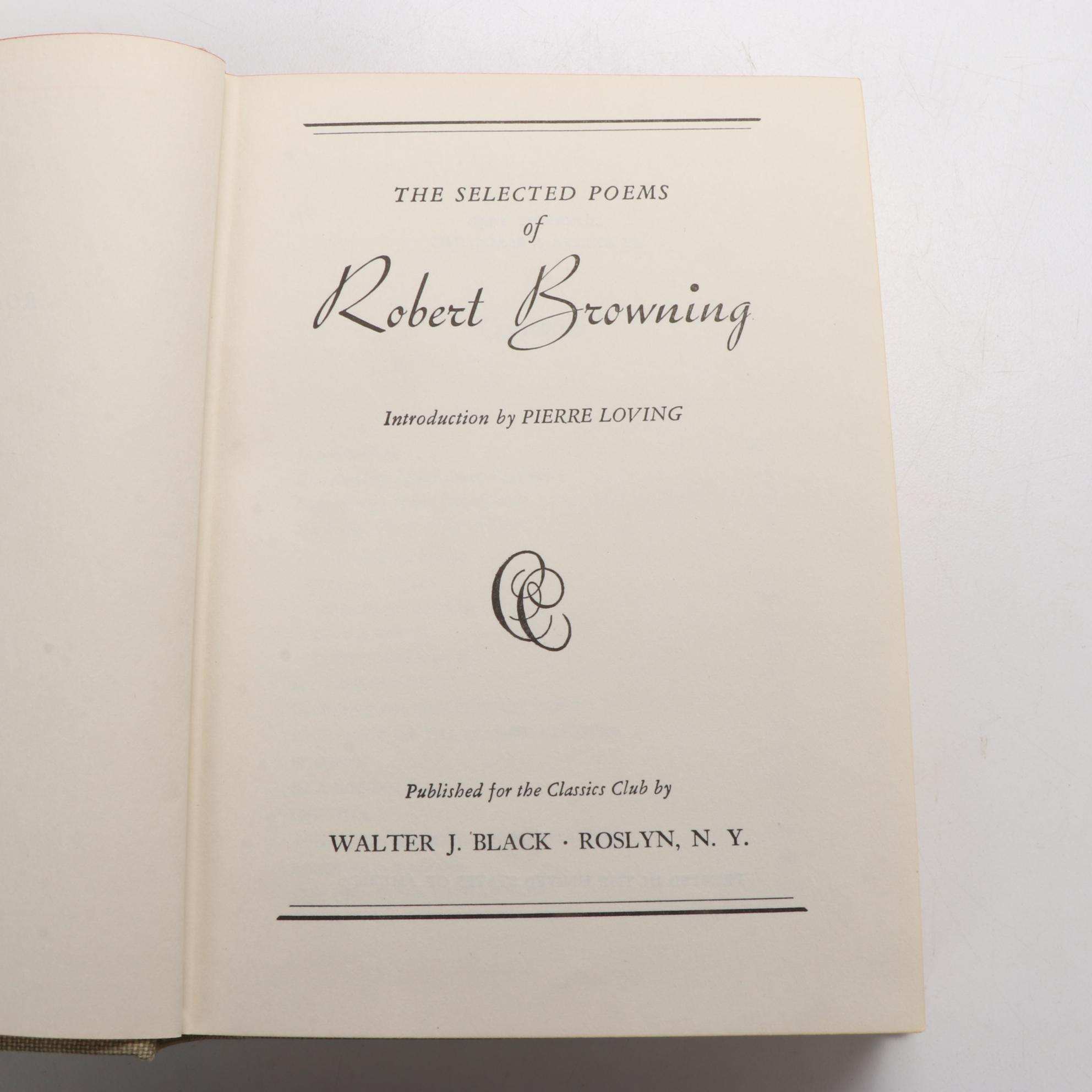 "Complete Poems of Robert Frost" with Illustrated Books of Poetry, 1940s