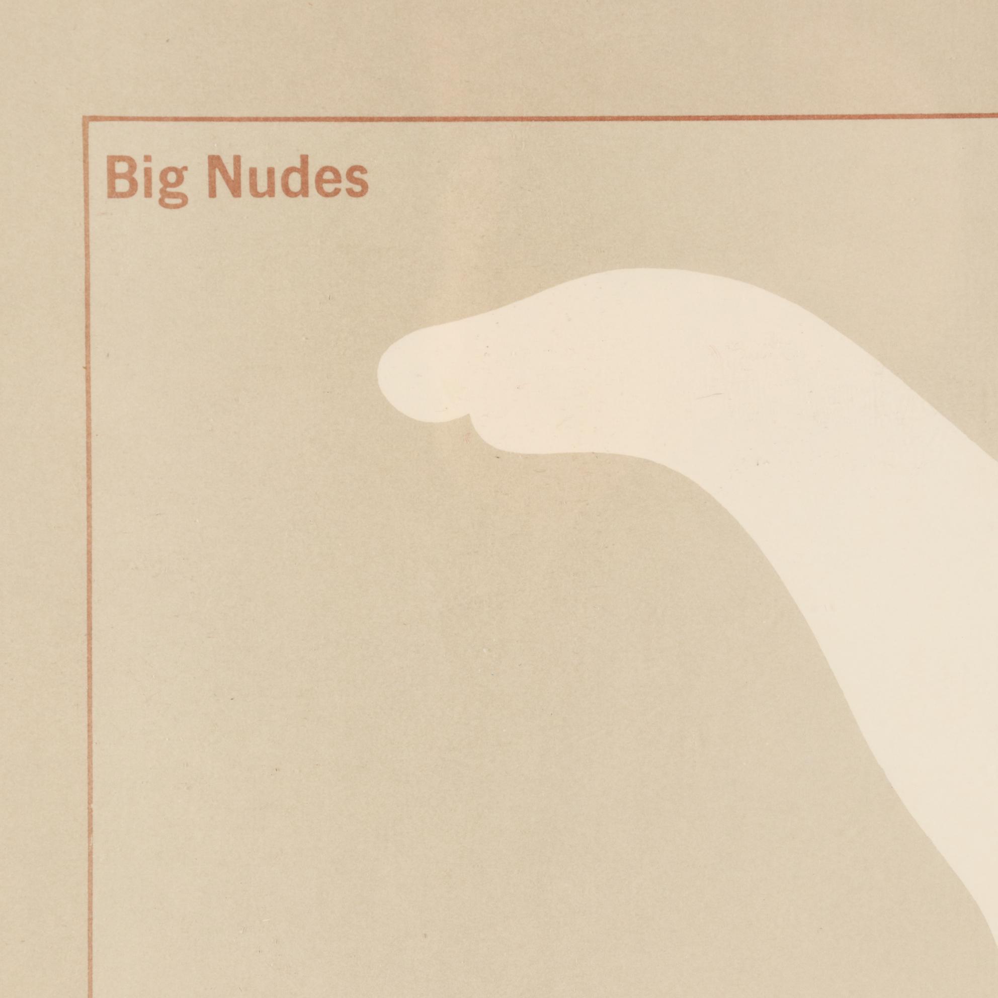 Color Lithograph Poster after Milton Glaser "Big Nudes"
