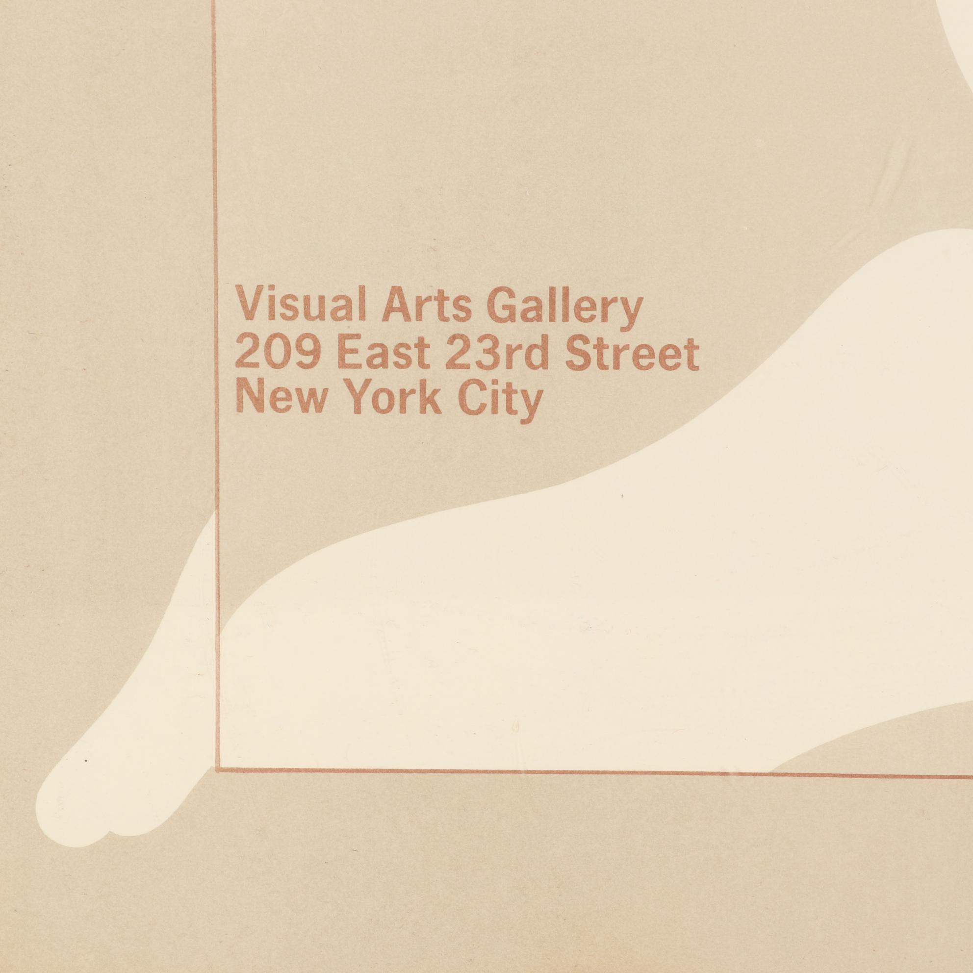 Color Lithograph Poster after Milton Glaser "Big Nudes"