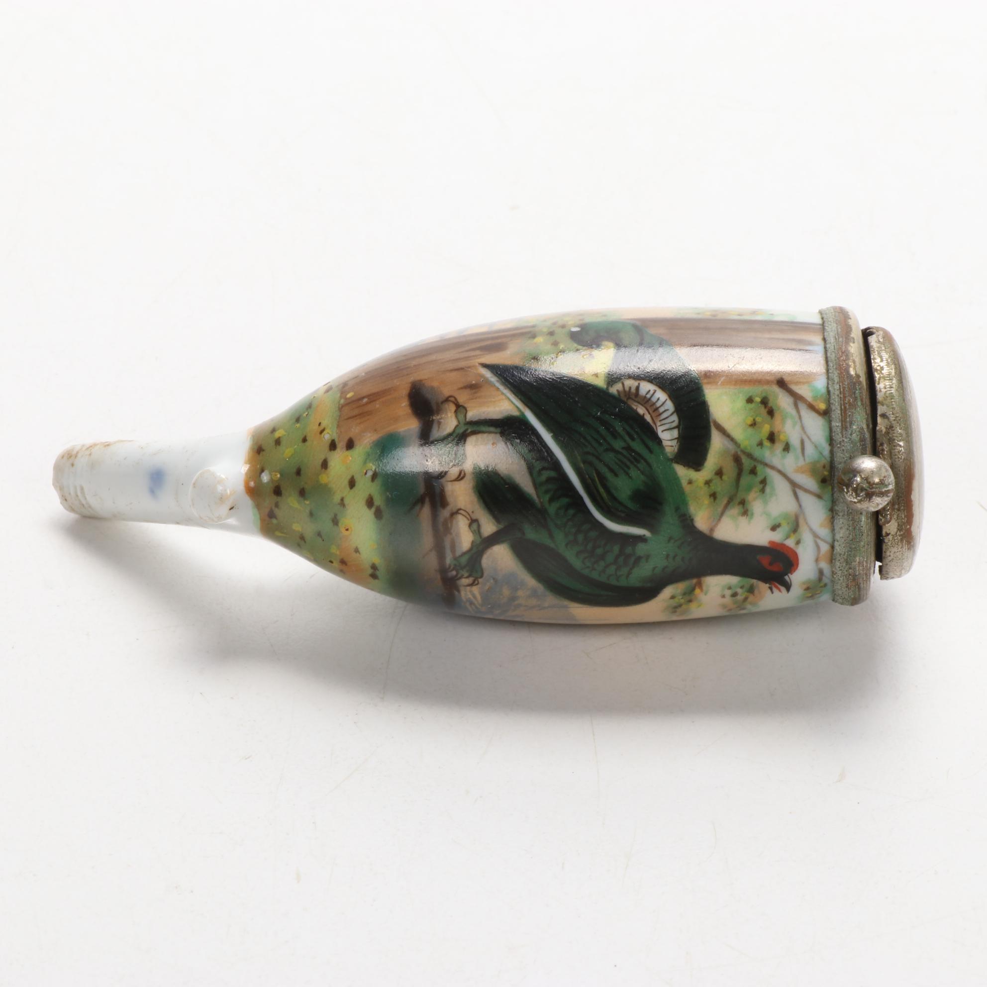 German Ulmer Porcelain Smoking Tobacco Pipe Parts