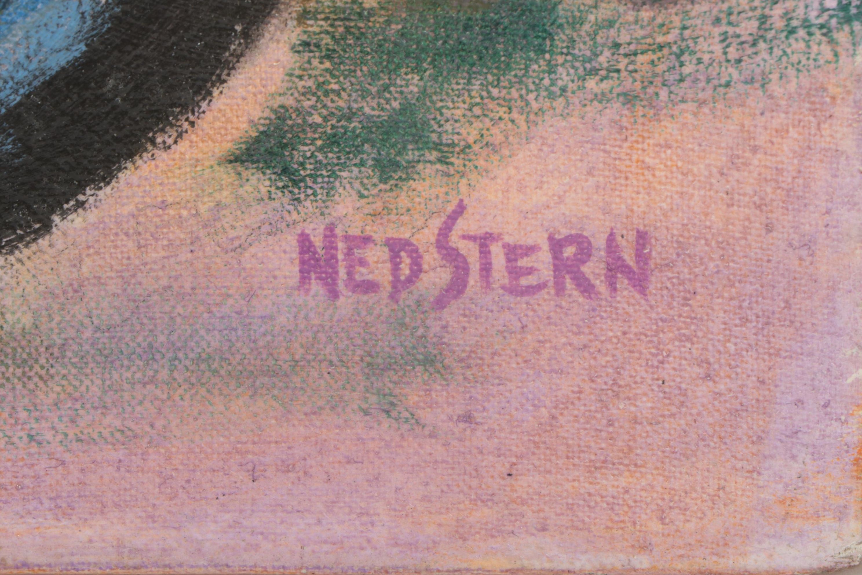 Ned Stern Acrylic Painting "Royal Enfield," 2007