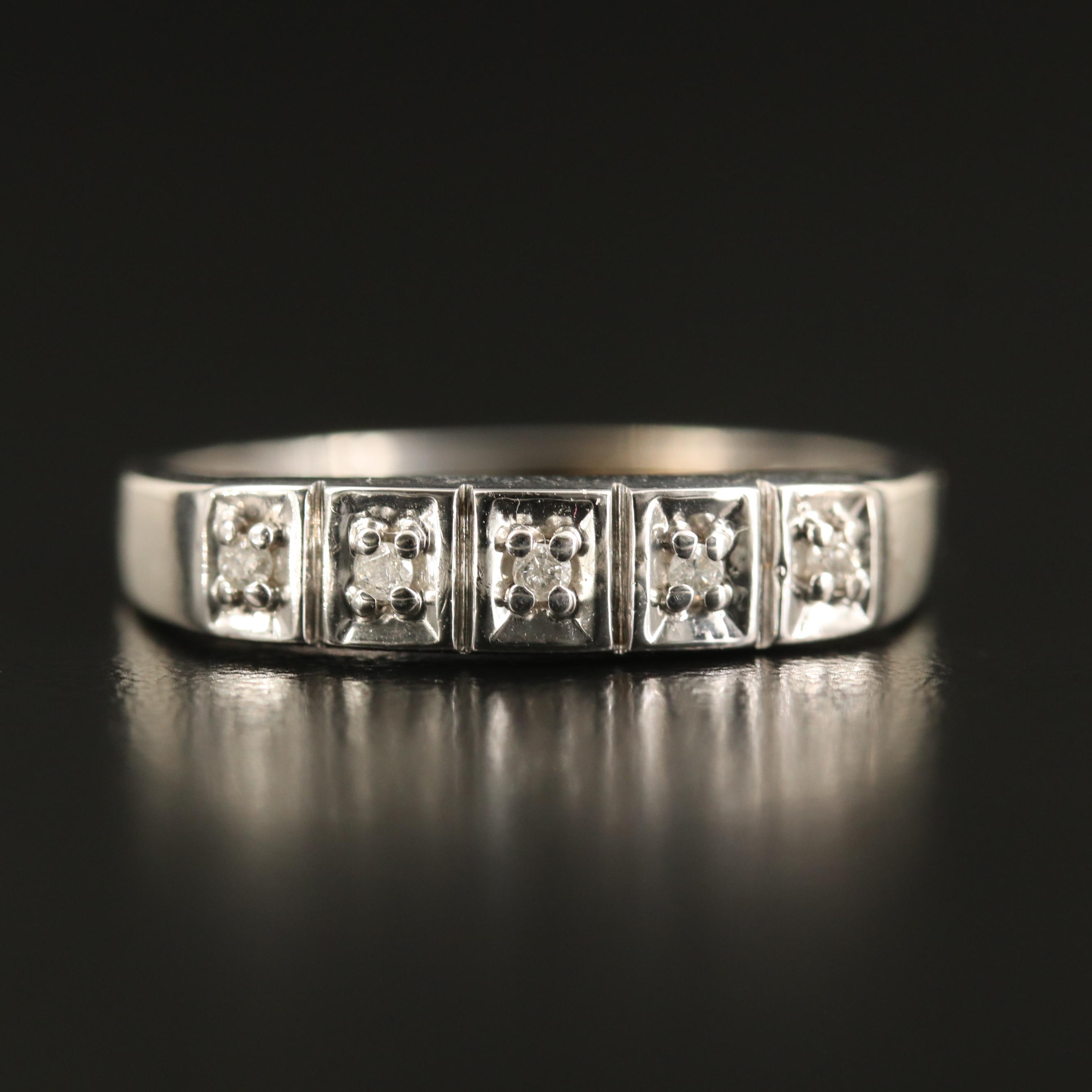 10K Diamond Ring