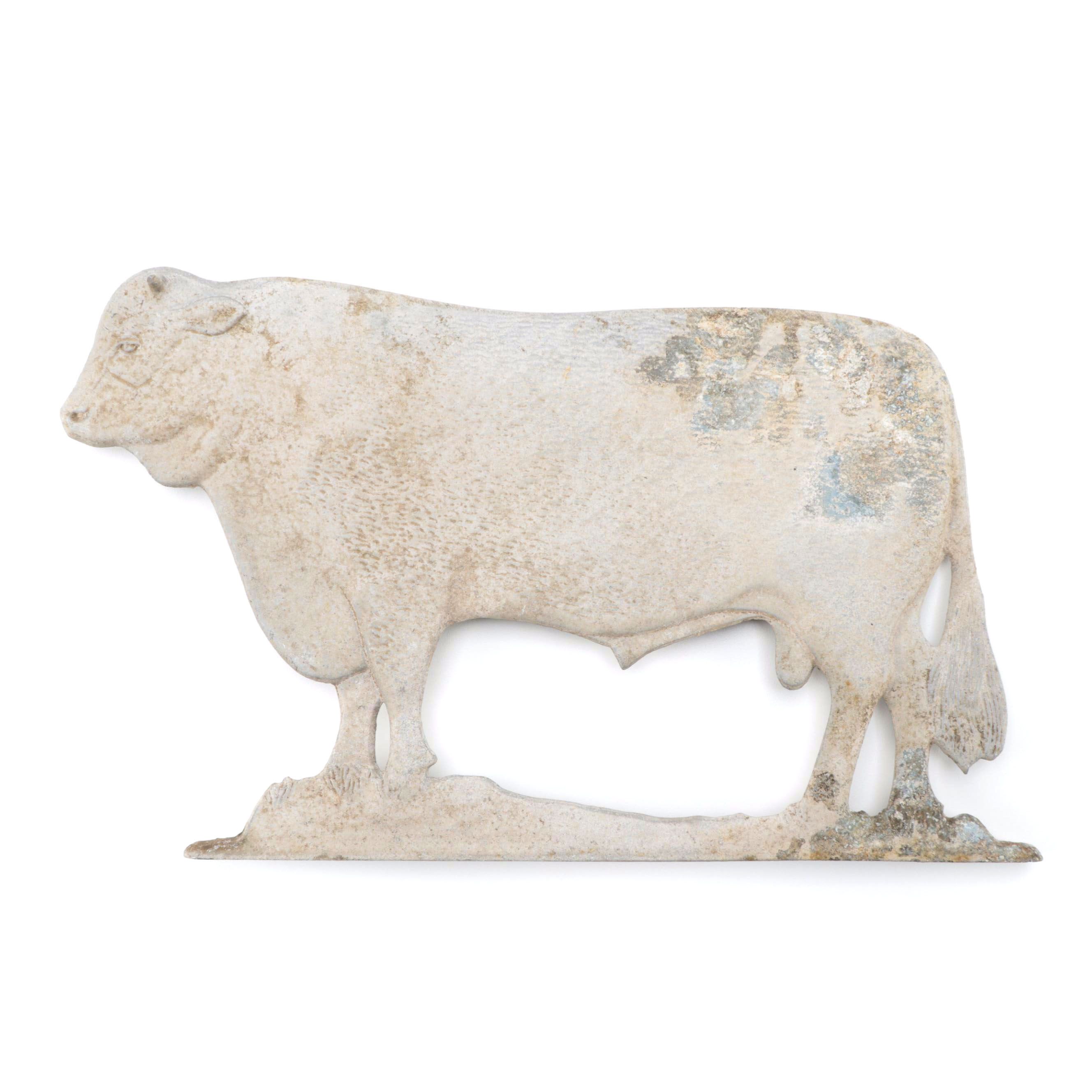 Cast Aluminum Butcher's Shop Plaque, Late 20th Century