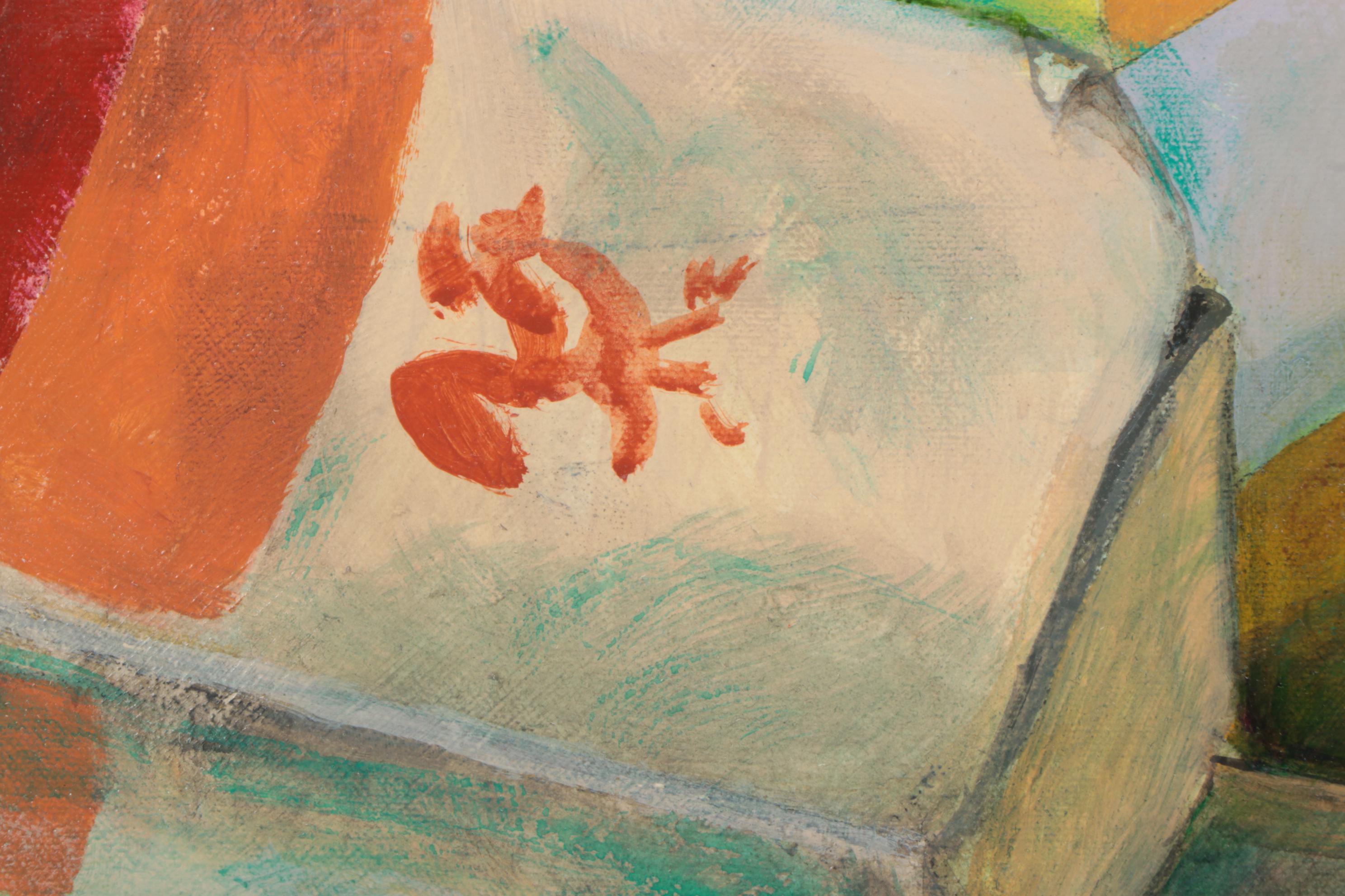 Ned Stern Acrylic Painting "In the Midst of Winter," 2011