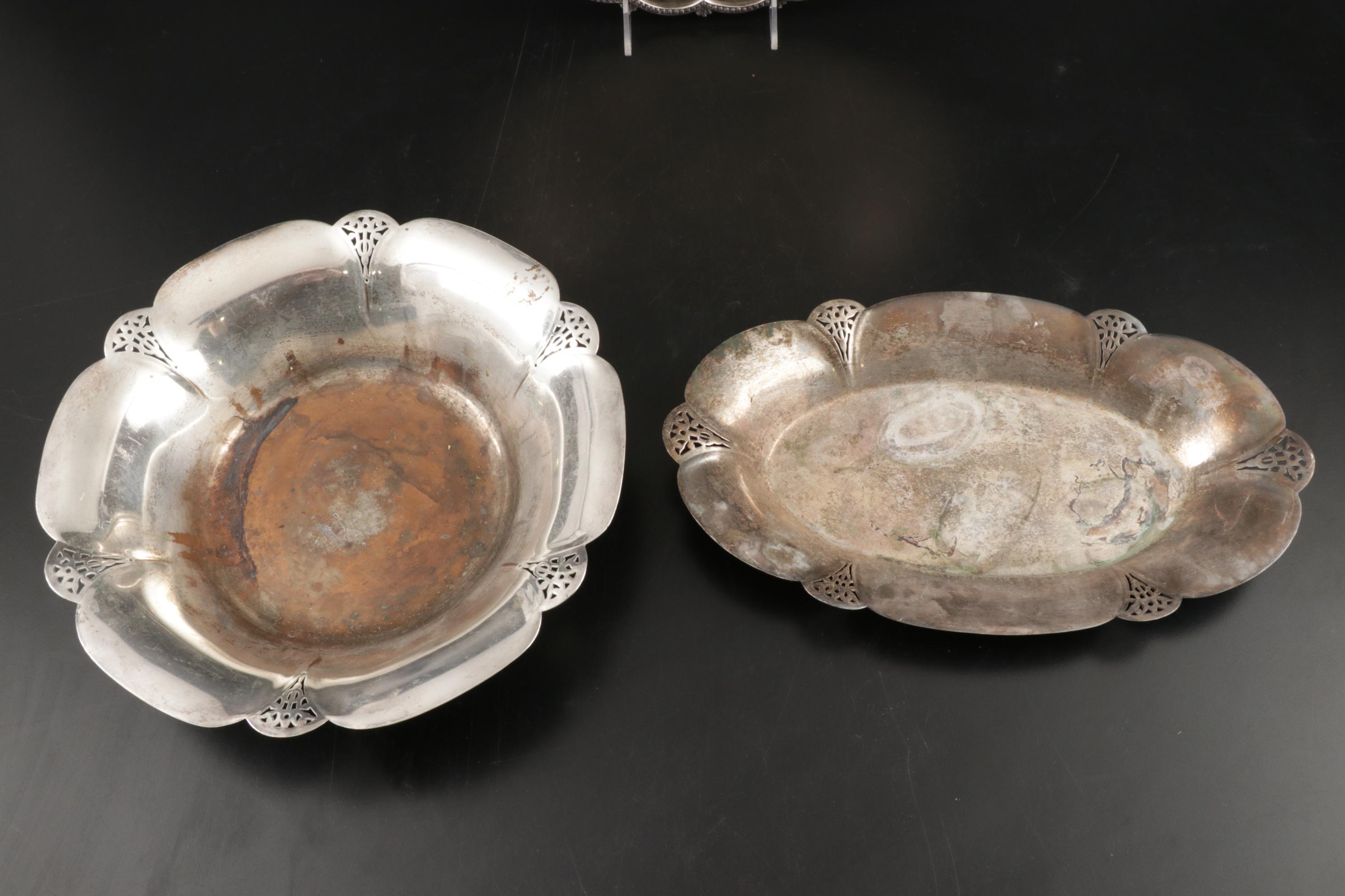 Wilcox and Other  Silver Plate Serveware and Table Accessories, Mid-Late 20th C.