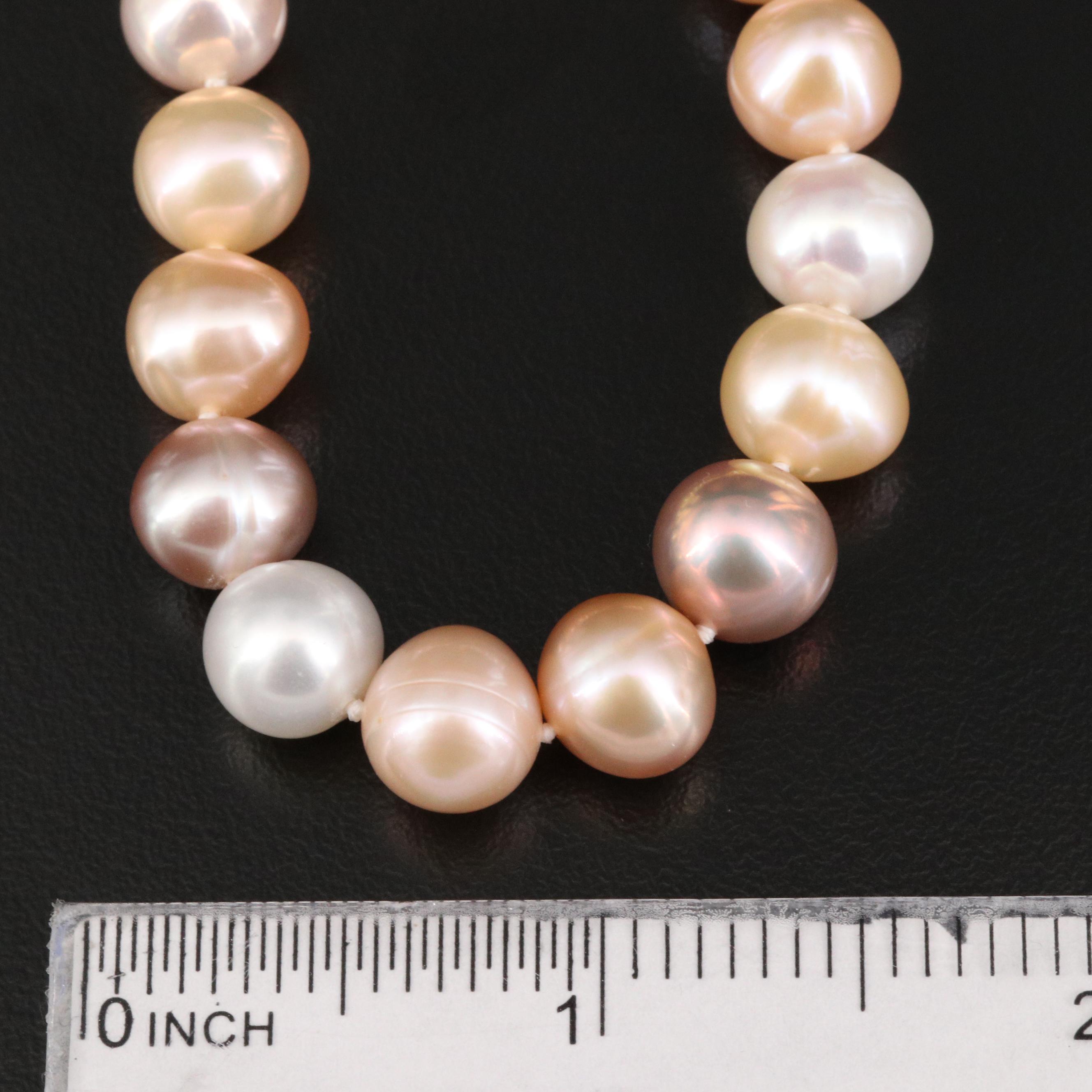 Endless Rope Length Pearl Necklace