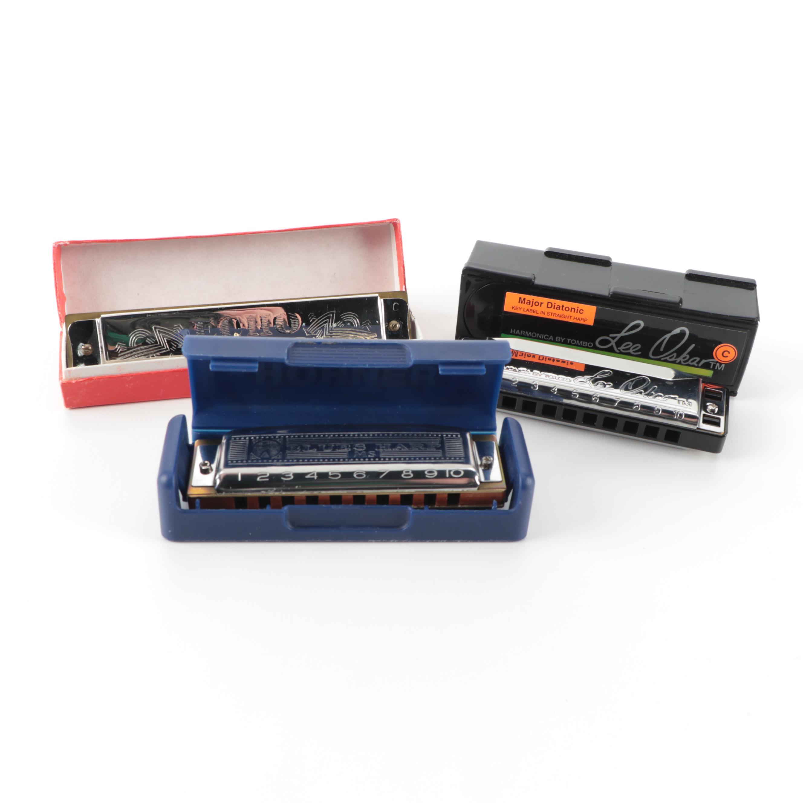 Hohner and Lee Oskar Harmonicas