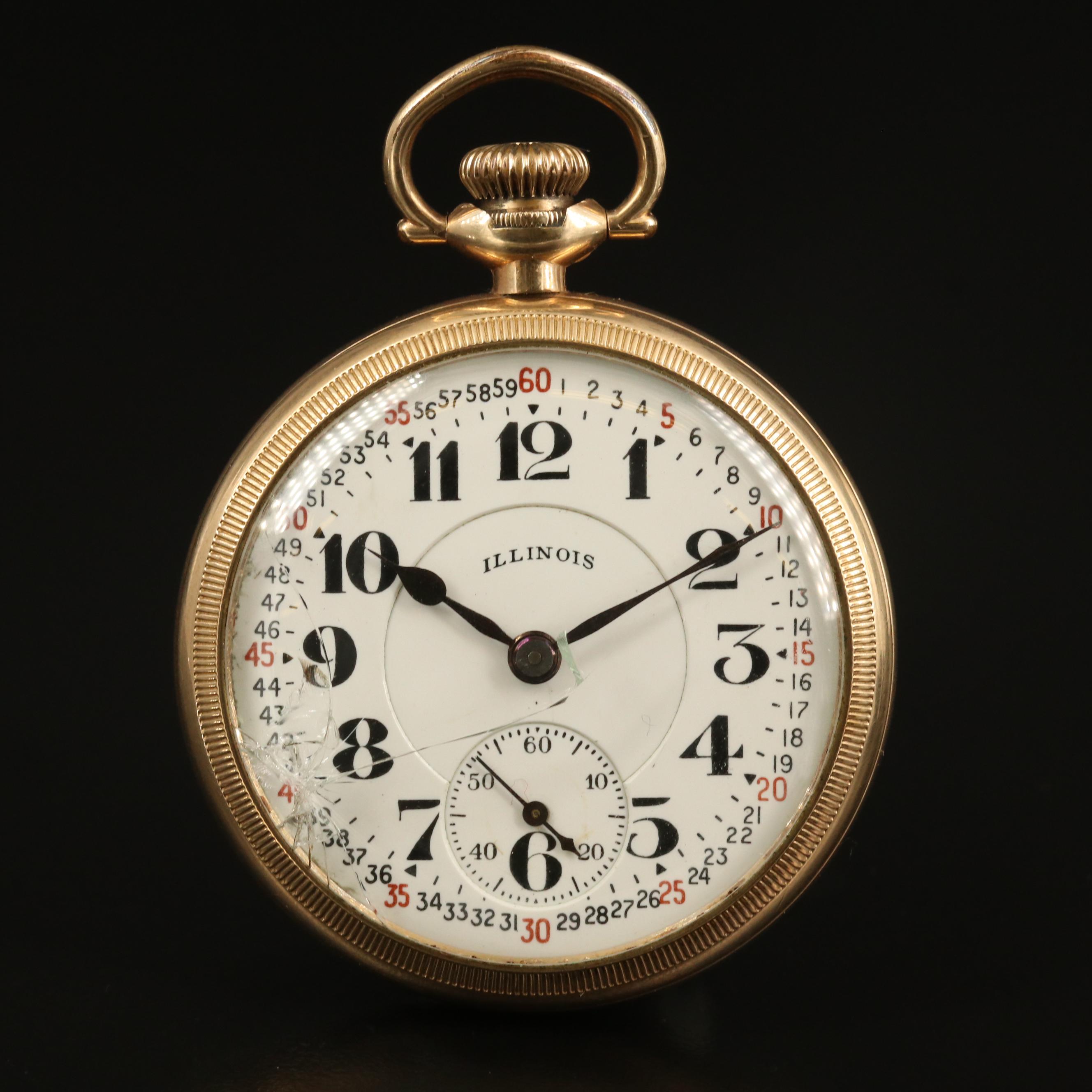 1928 Illinois Bunn Special Pocket Watch