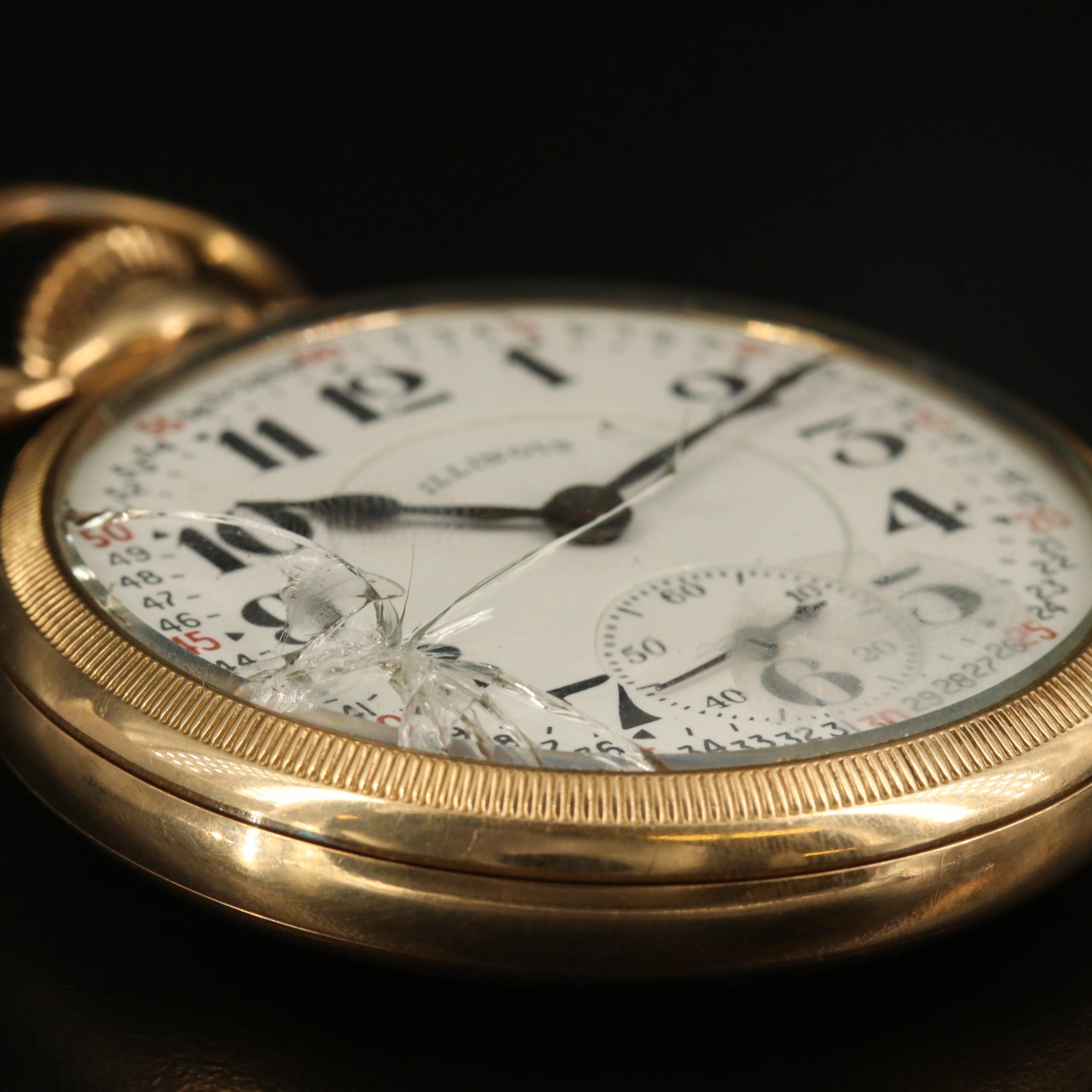 1928 Illinois Bunn Special Pocket Watch