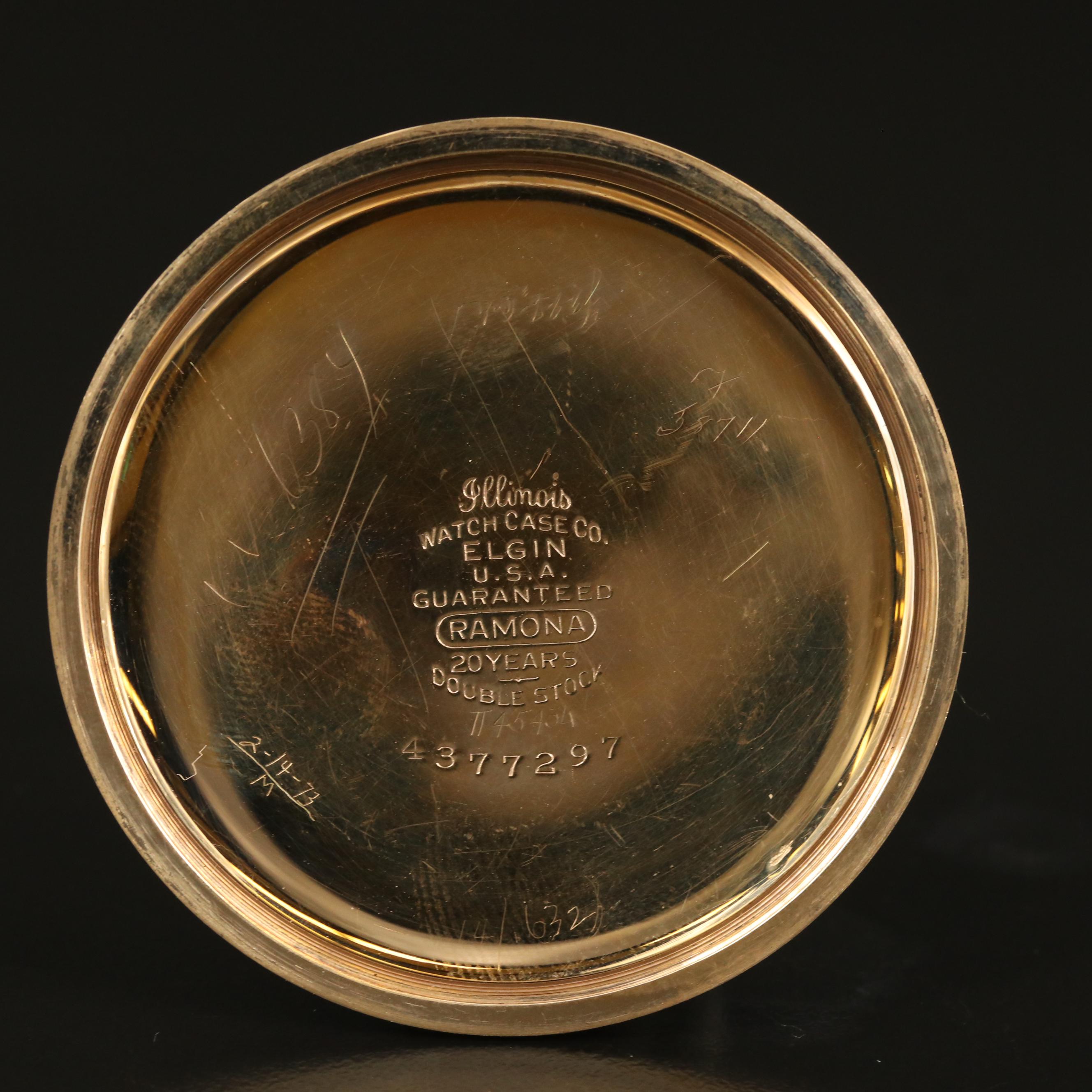 1928 Illinois Bunn Special Pocket Watch