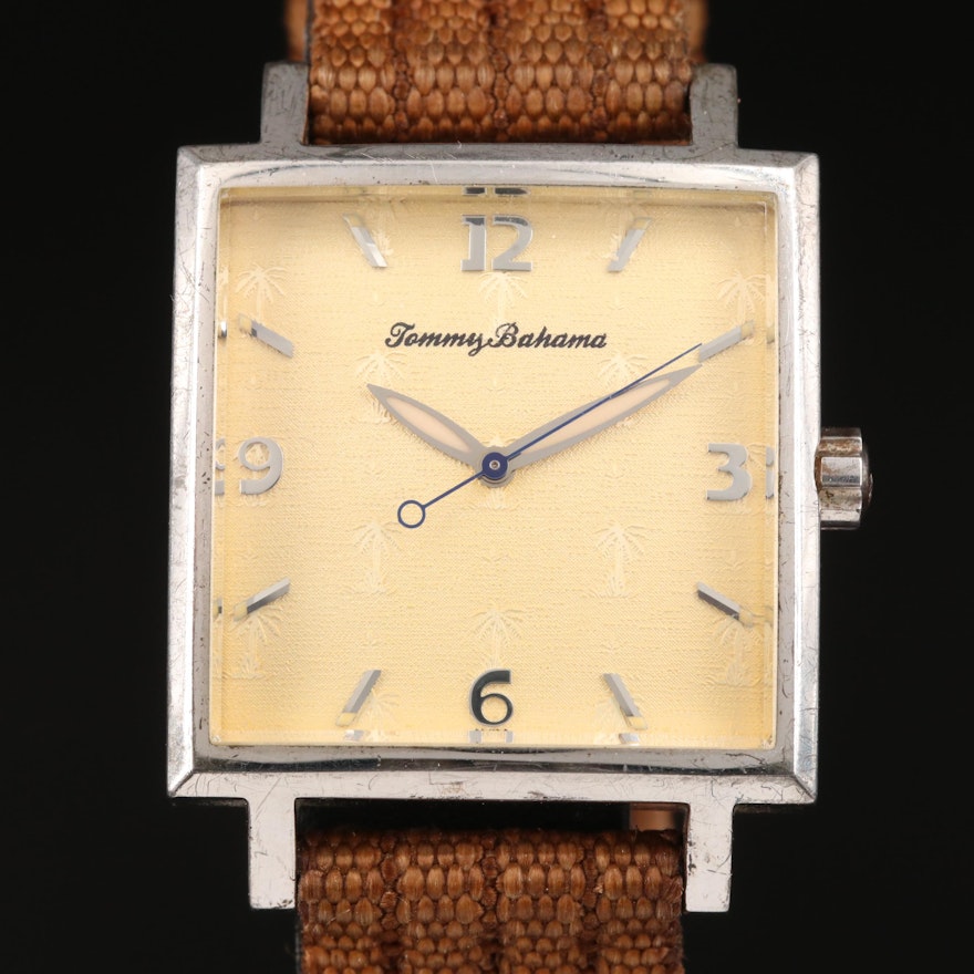 Tommy Bahama Sterling Silver Wristwatch