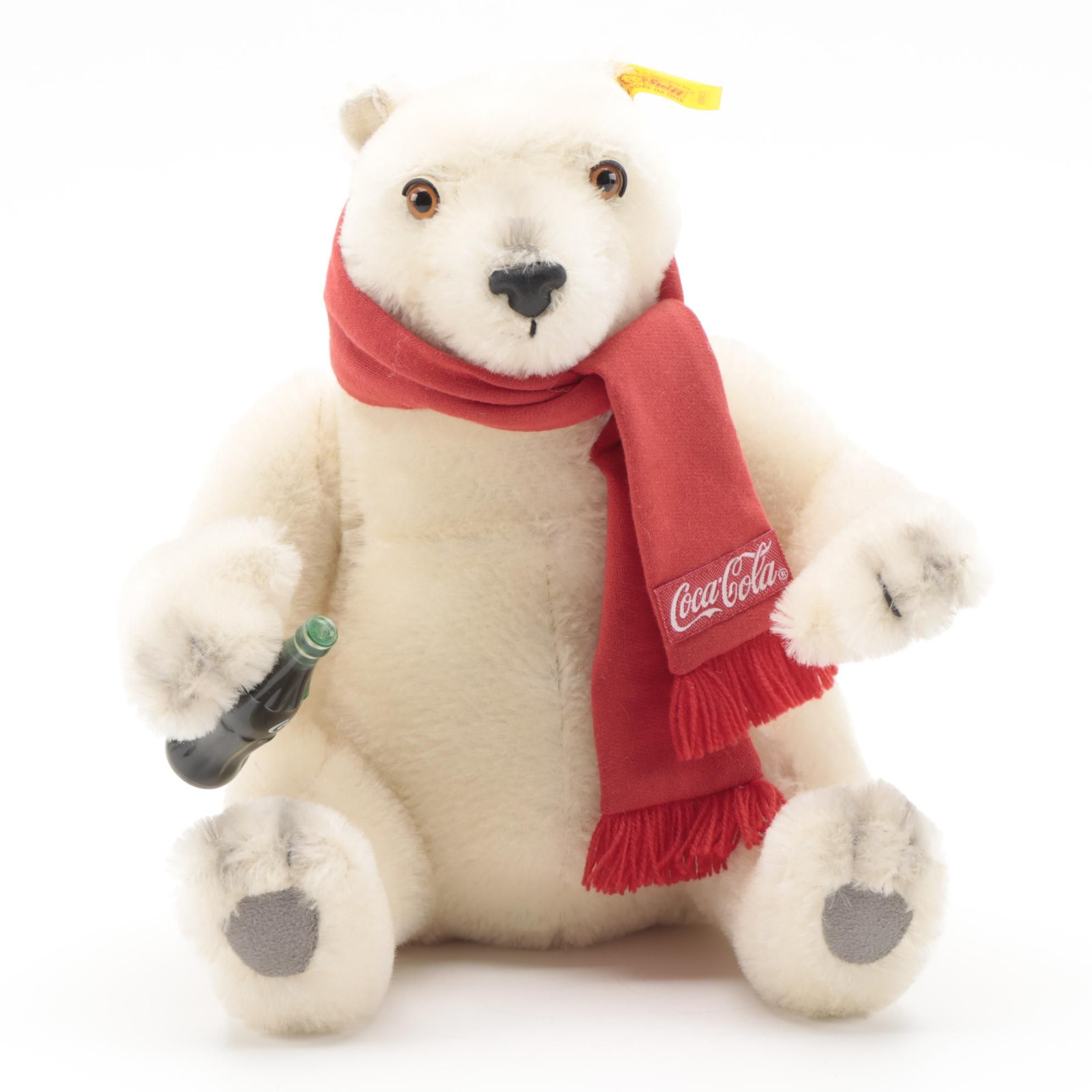 Steiff Limited Edition Coca-Cola Medium Plush Polar Bear