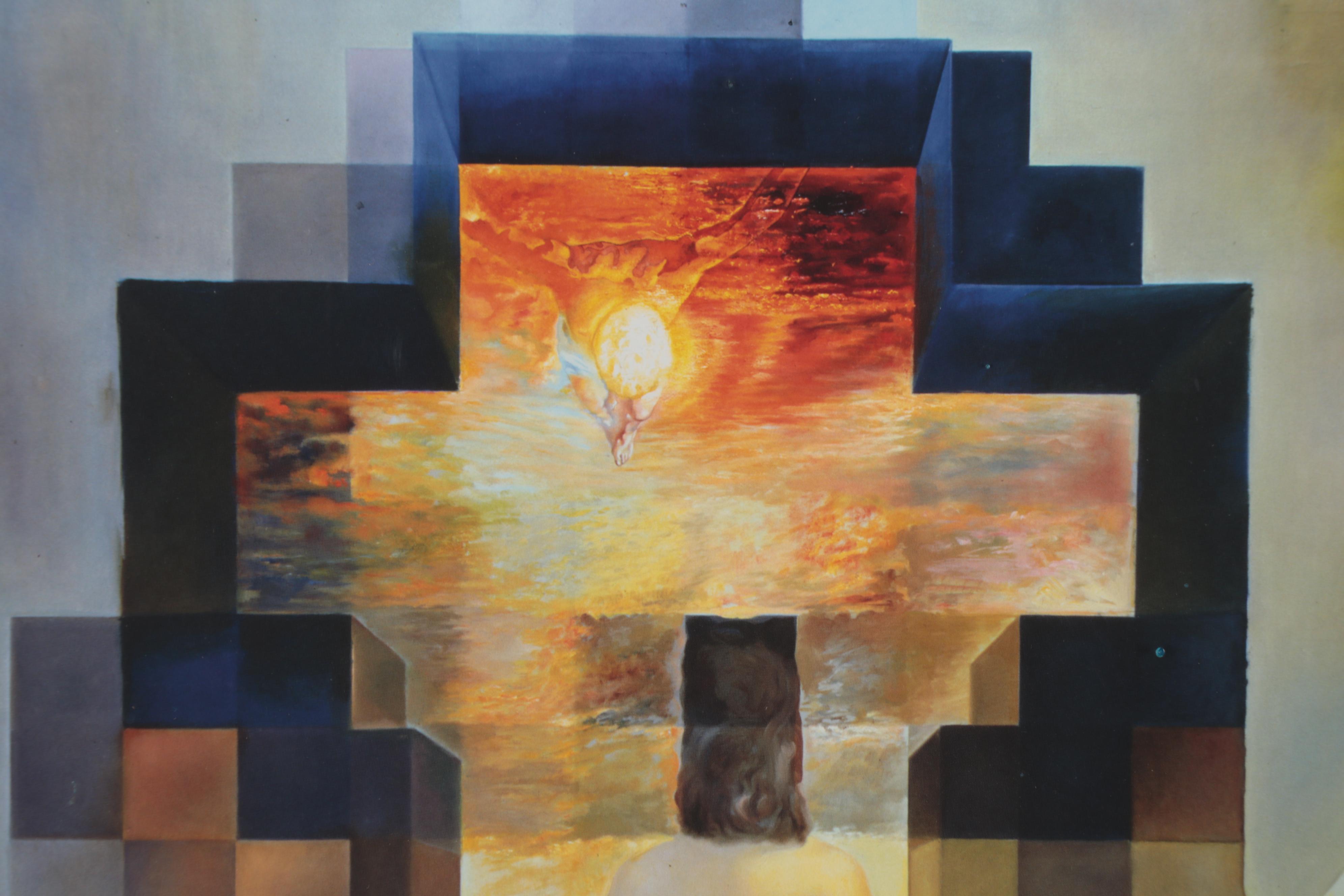 Salvador Dalí Museum Offset Lithograph Exhibition Poster, circa 2000