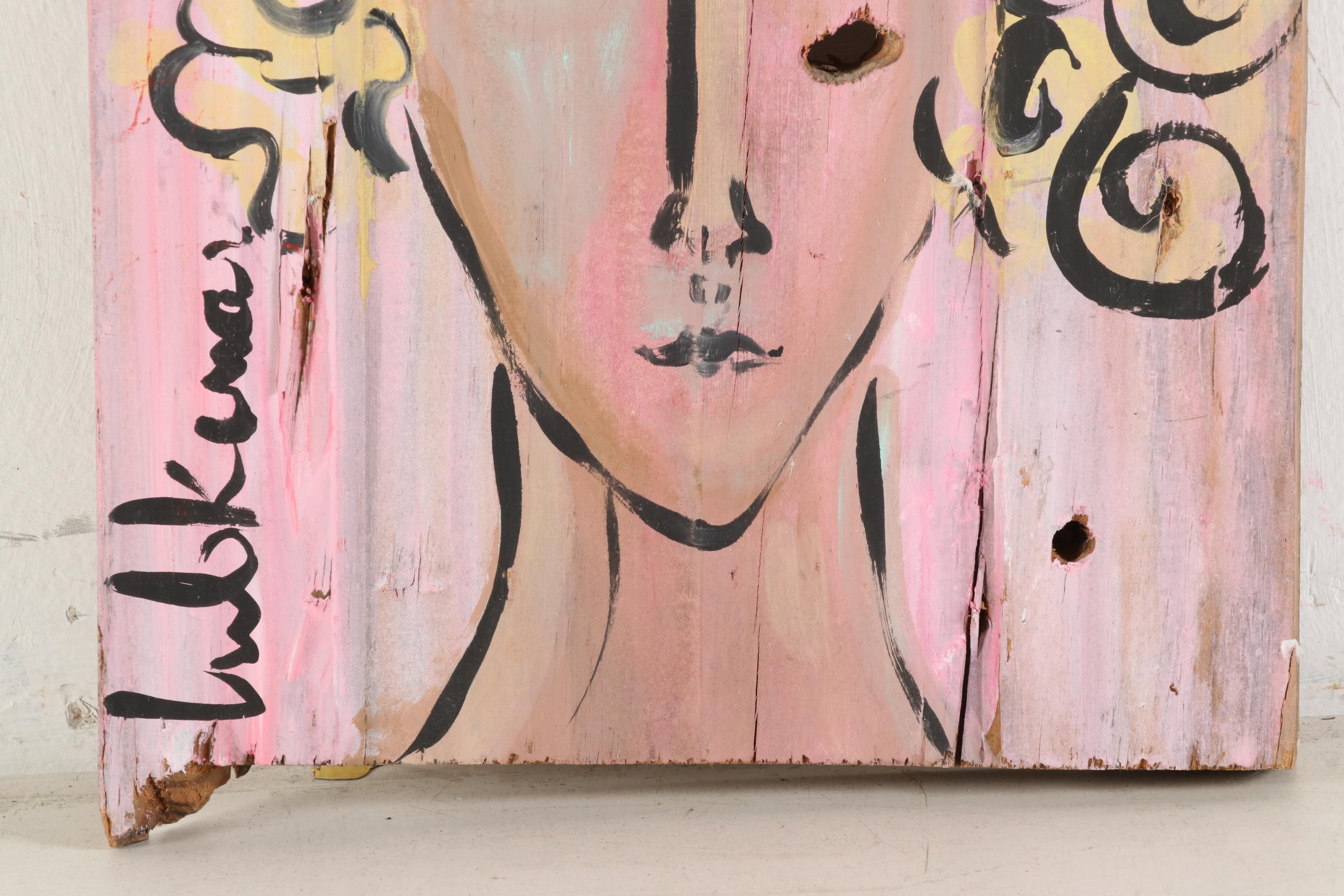 Eric Lubkeman Acrylic Painting "Serene," 1997