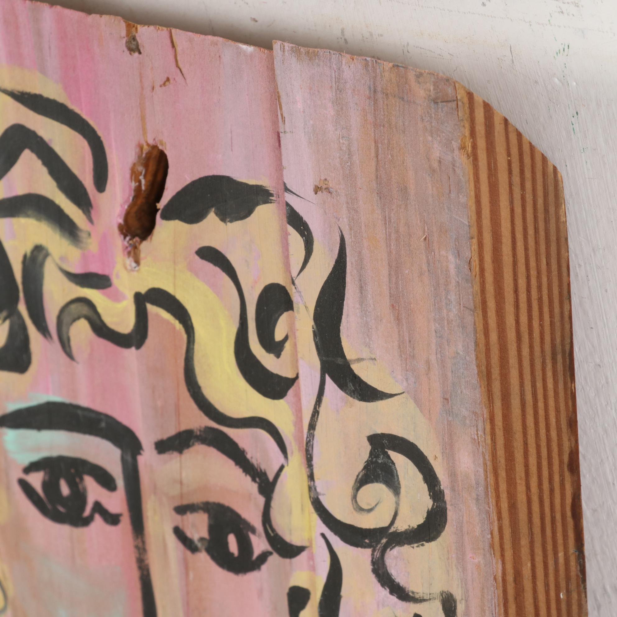 Eric Lubkeman Acrylic Painting "Serene," 1997