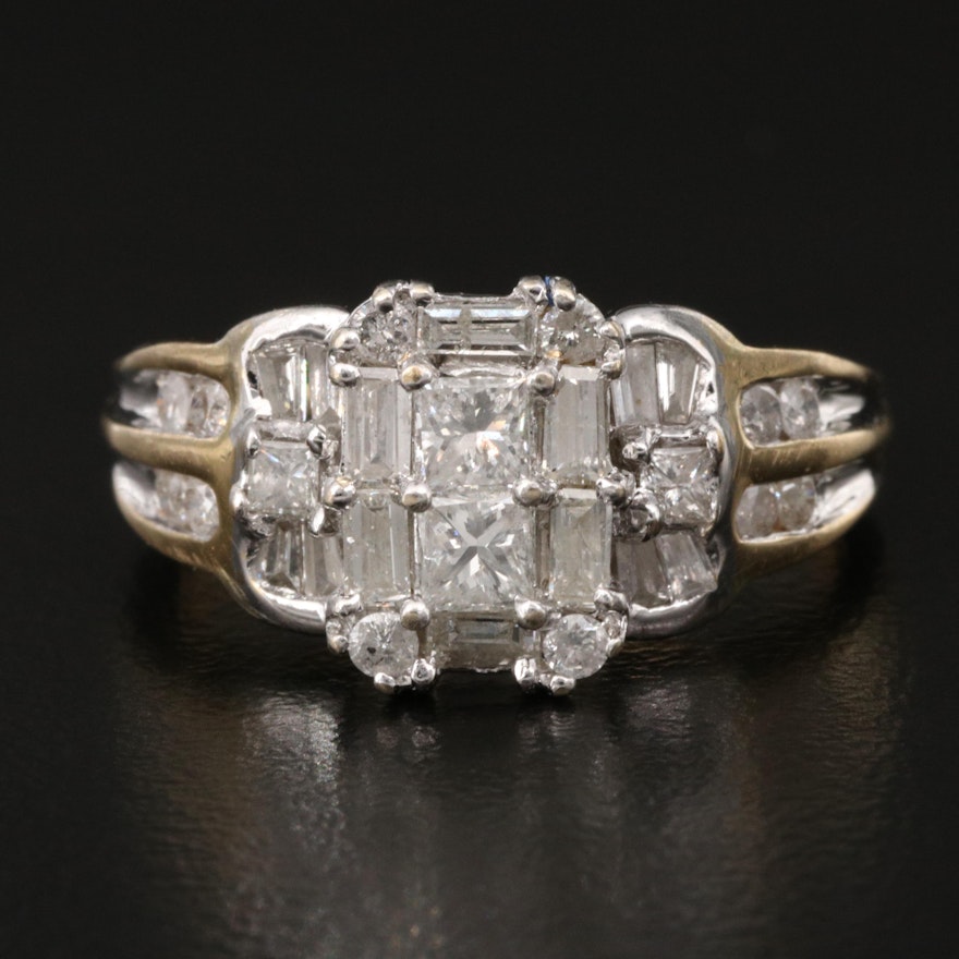 14K 1.24 CTW Diamond Ring