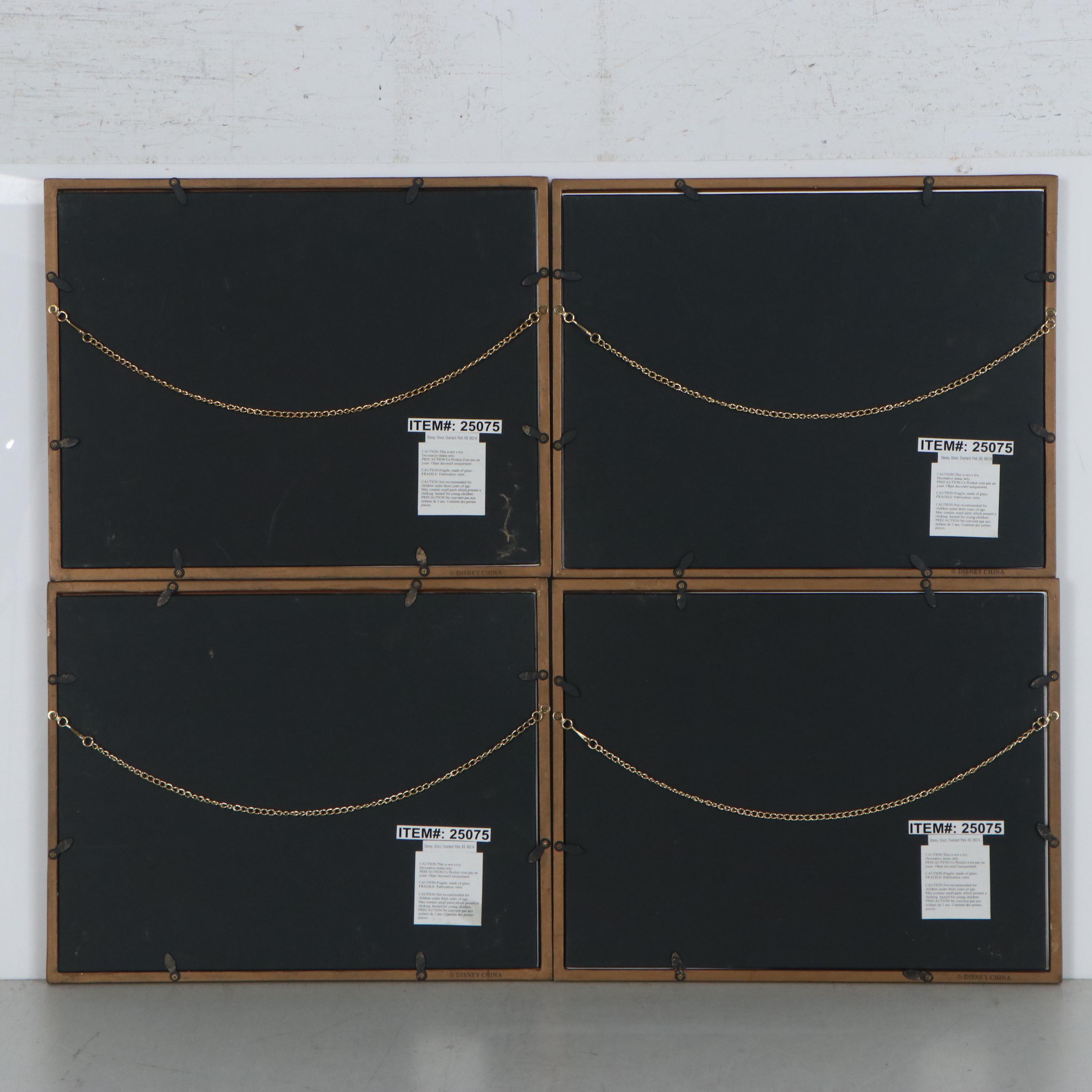 Walt Disney "Beauty and The Beast" Offset Lithographs