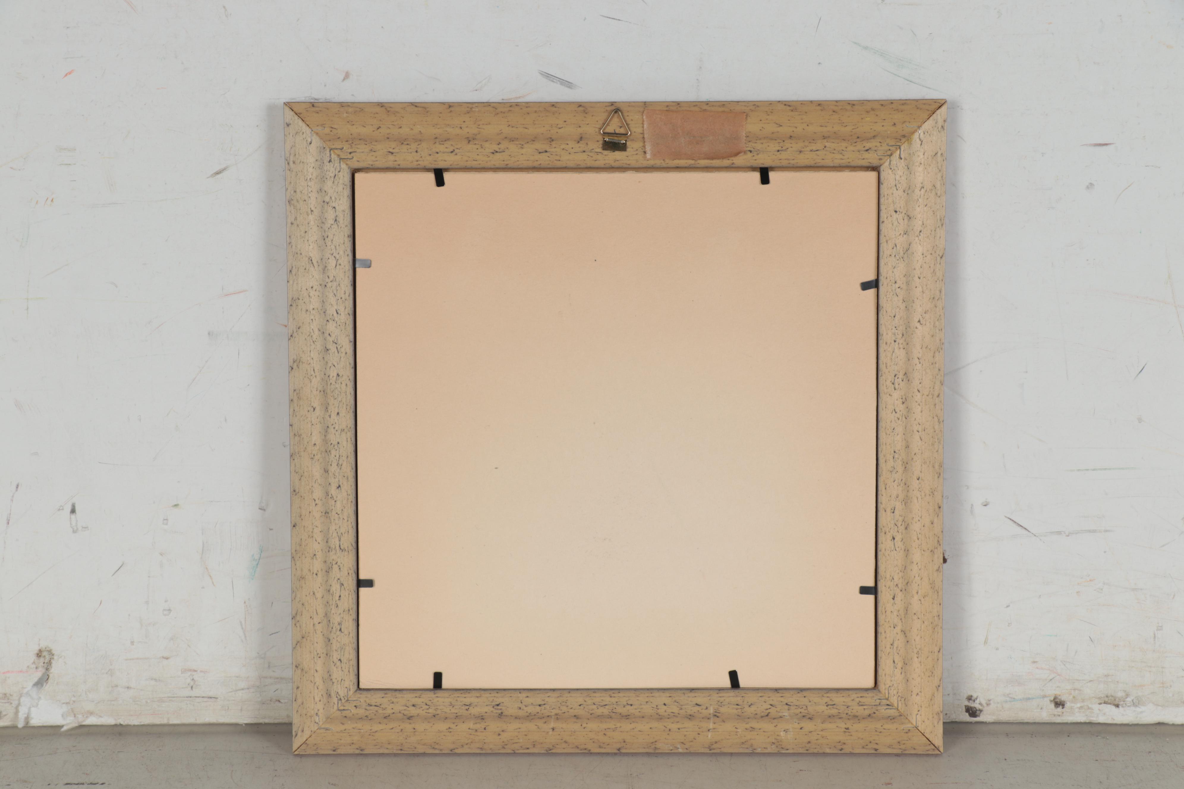 Mira Raman Mixed Media Painting of Flower Arrangement, Late 20th Century