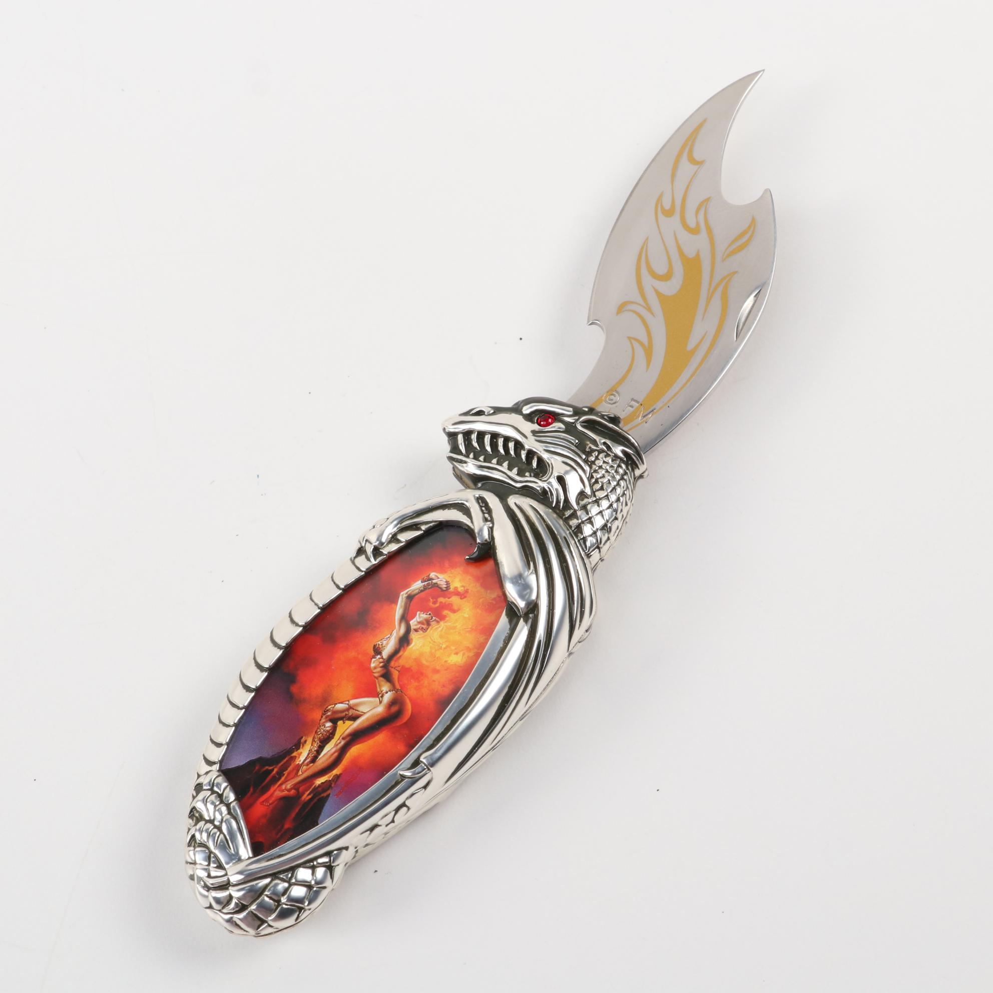 Knightstone Collections Fantasy Collectors Knives, Artwork by Boris Vallejo