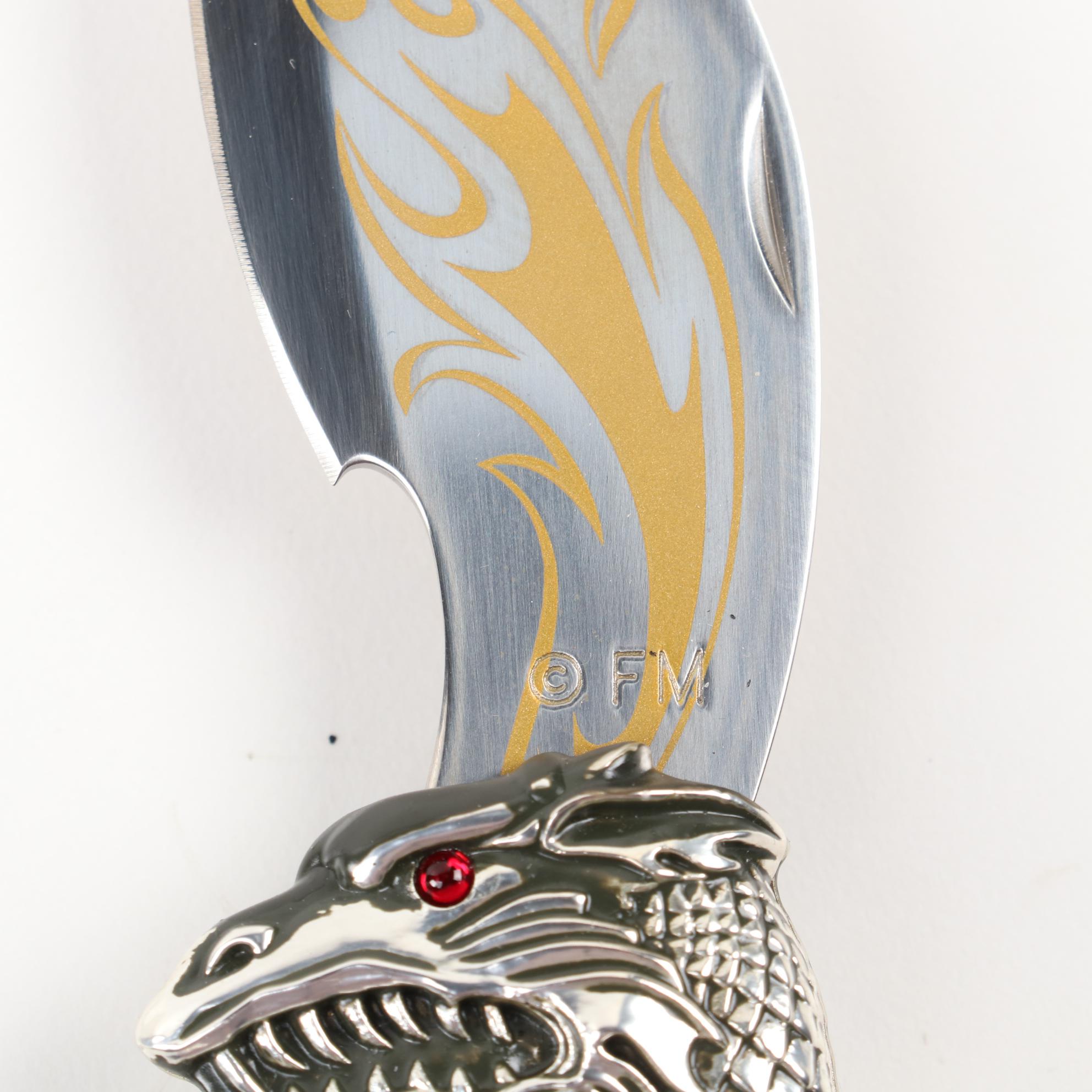 Knightstone Collections Fantasy Collectors Knives, Artwork by Boris Vallejo