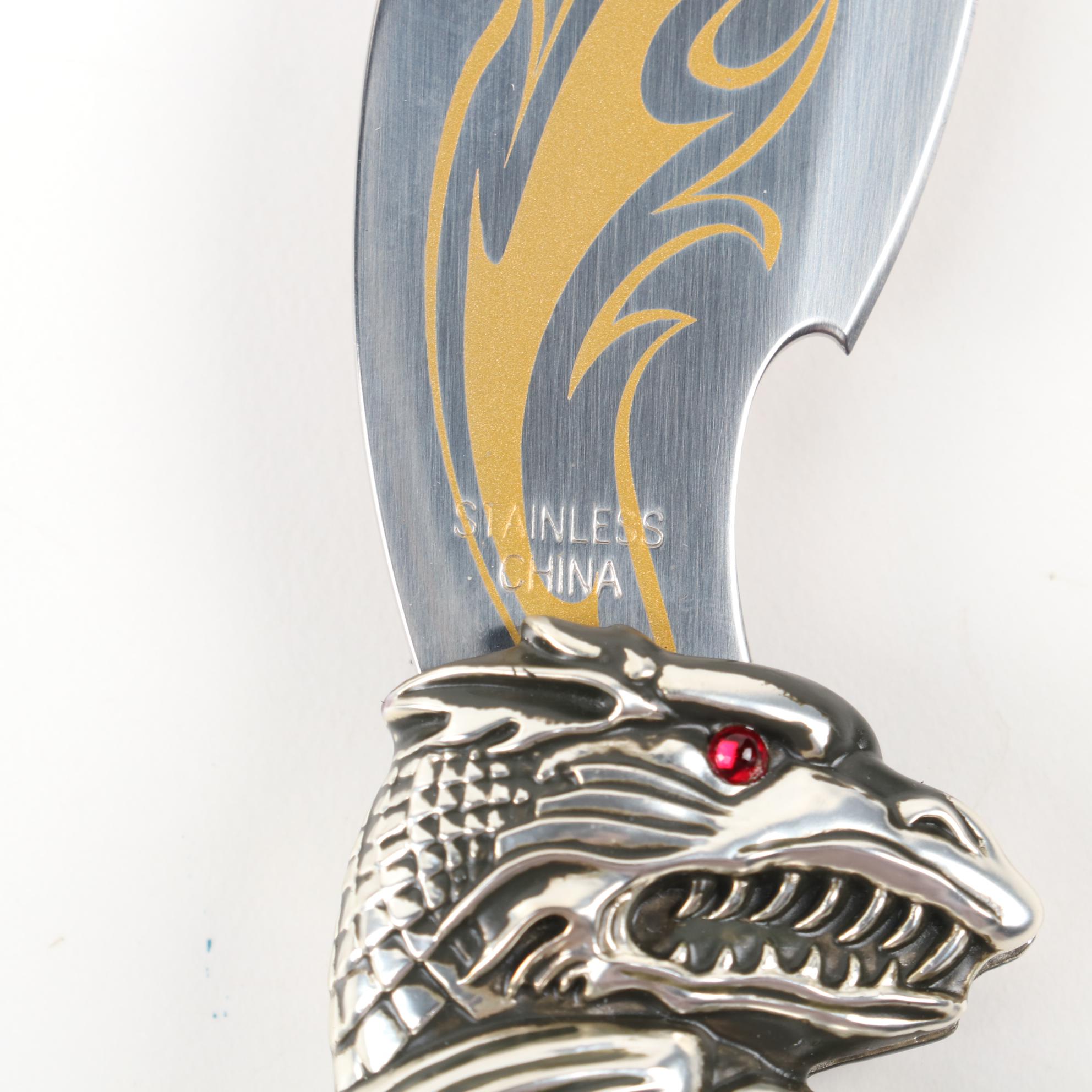 Knightstone Collections Fantasy Collectors Knives, Artwork by Boris Vallejo