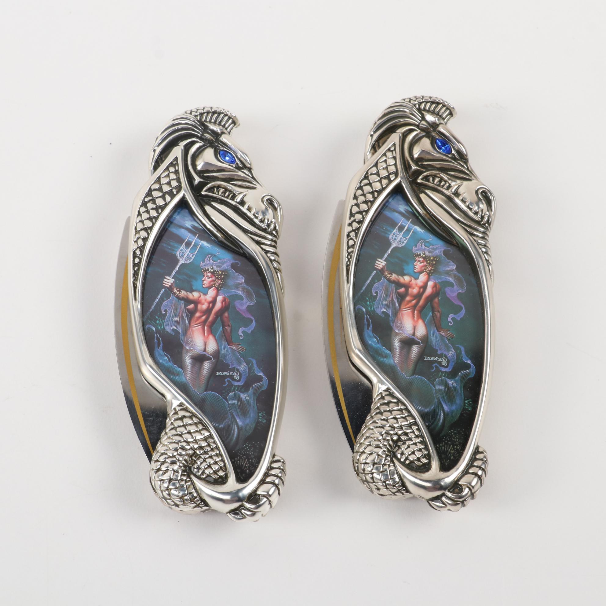 Knightstone Collections Fantasy Collectors Knives, Artwork by Boris Vallejo