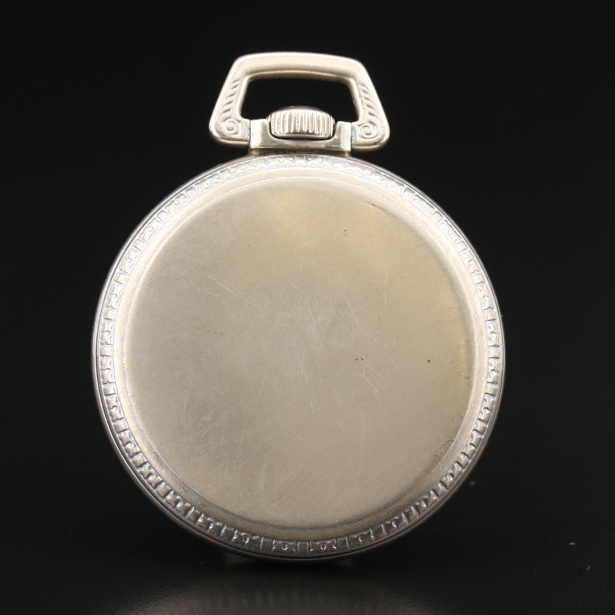 1918 Elgin Father Time Railroad Grade Pocket Watch with Montgomery Dial