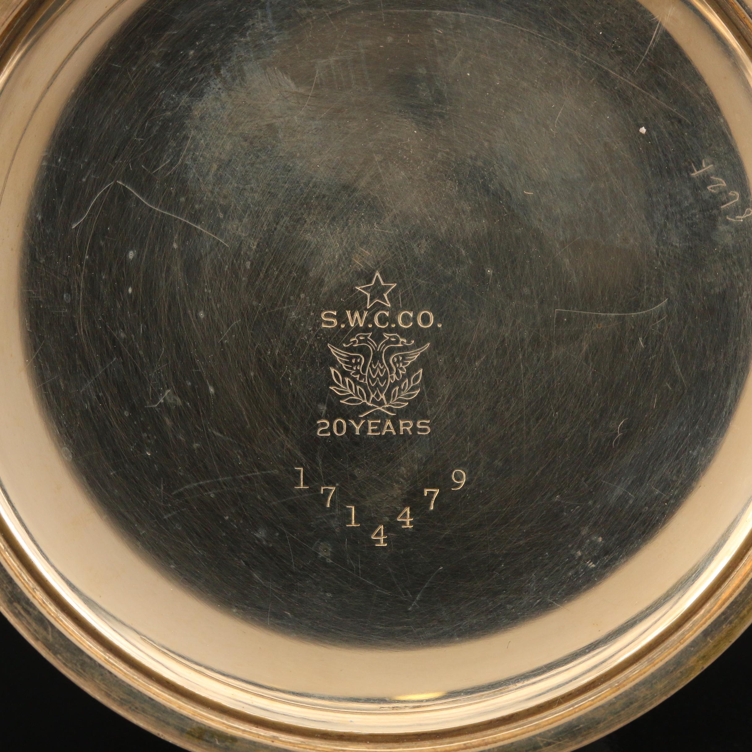 1913 Howard Gold Filled Pocket Watch