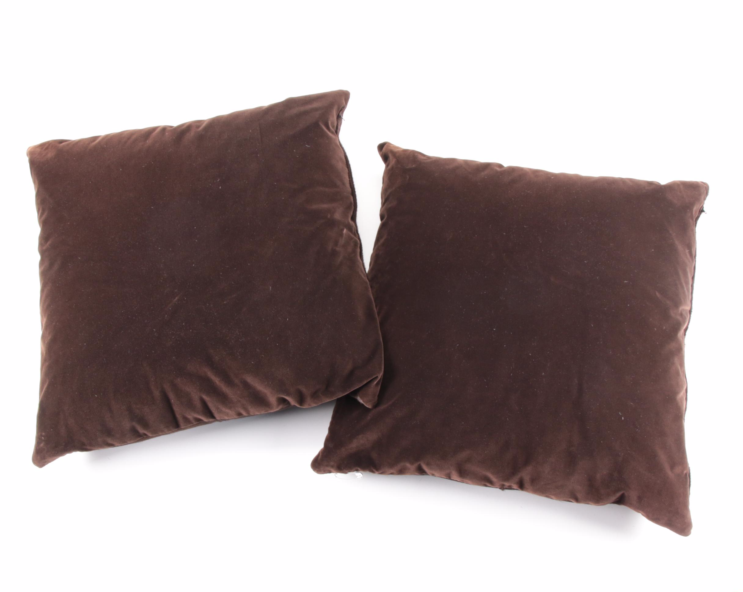 Fendi Casa Cowhide Down Throw Pillows