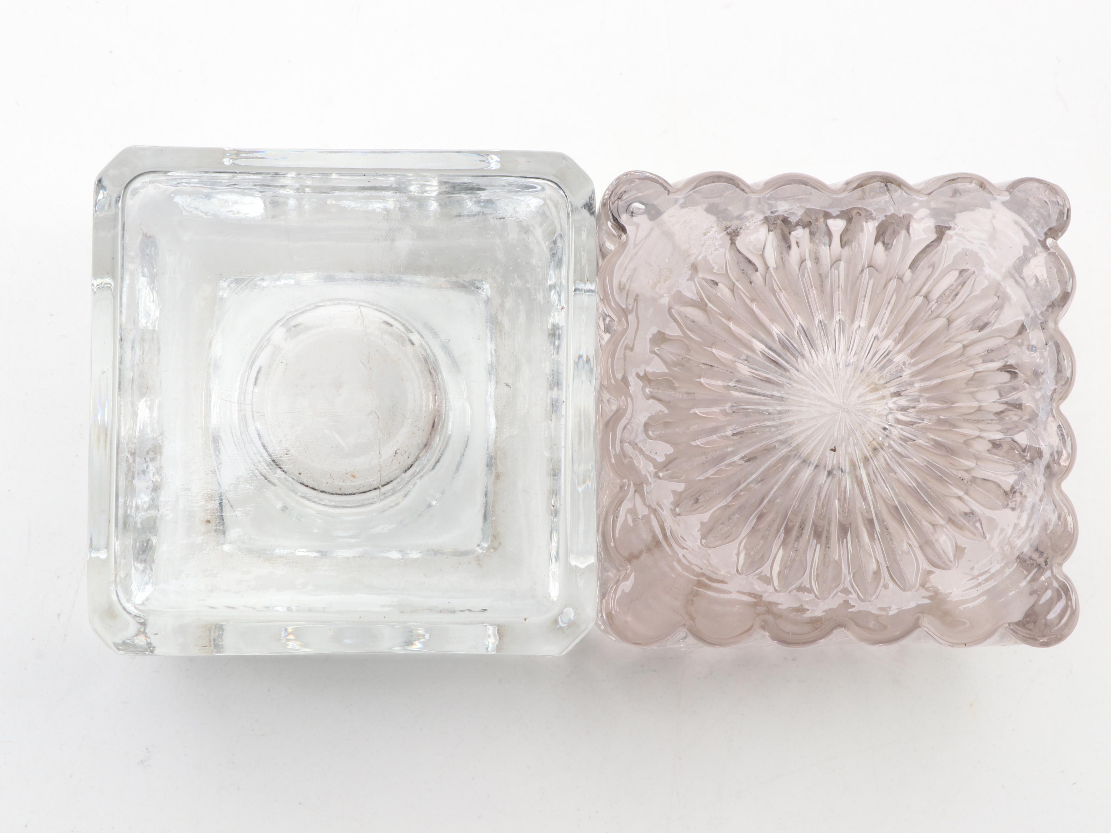 Sengbusch Bakelite Self-Closing Inkwell Set with Other Glass Inkwells