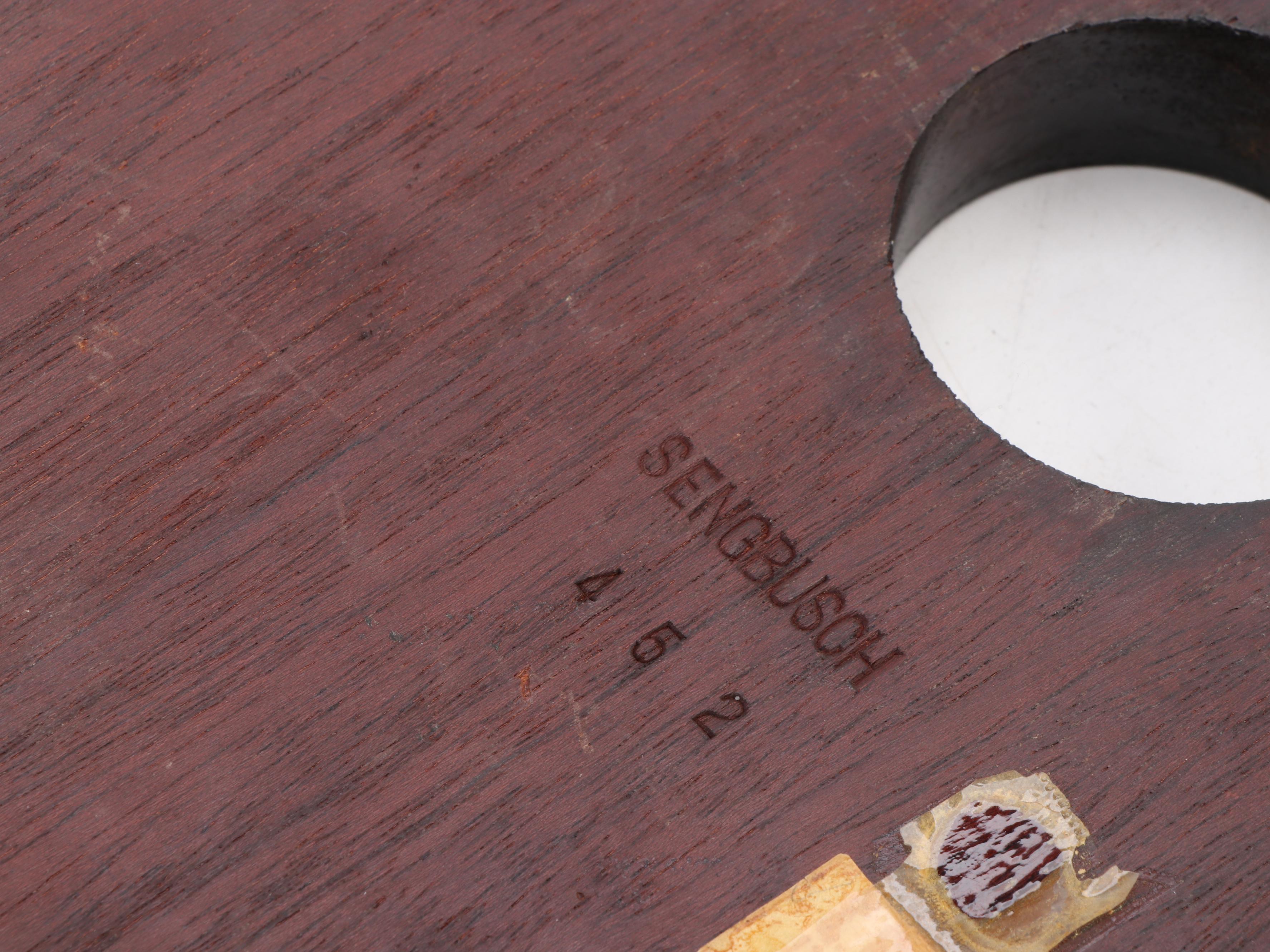 Sengbusch Bakelite Self-Closing Inkwell Set with Other Glass Inkwells