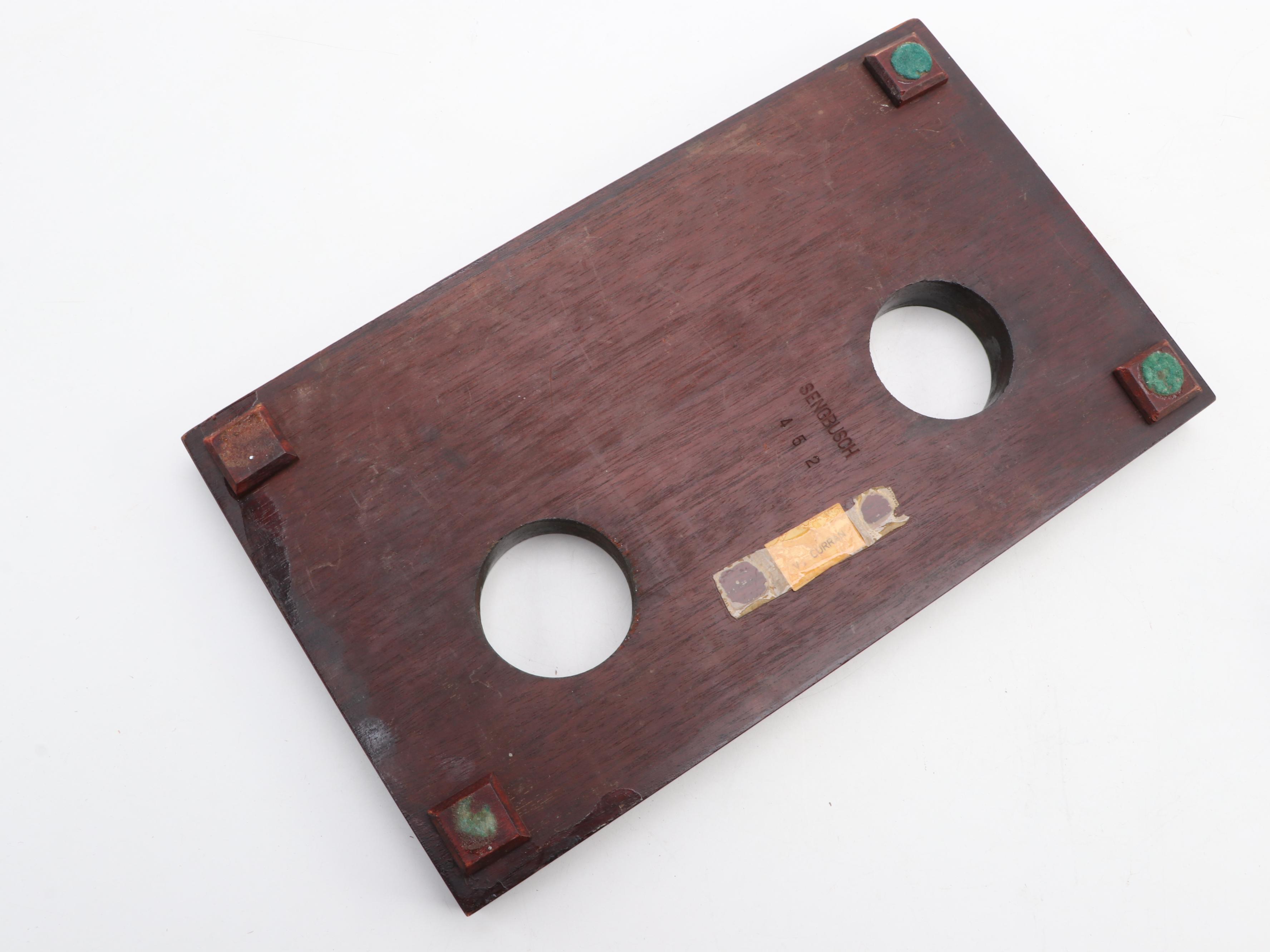 Sengbusch Bakelite Self-Closing Inkwell Set with Other Glass Inkwells