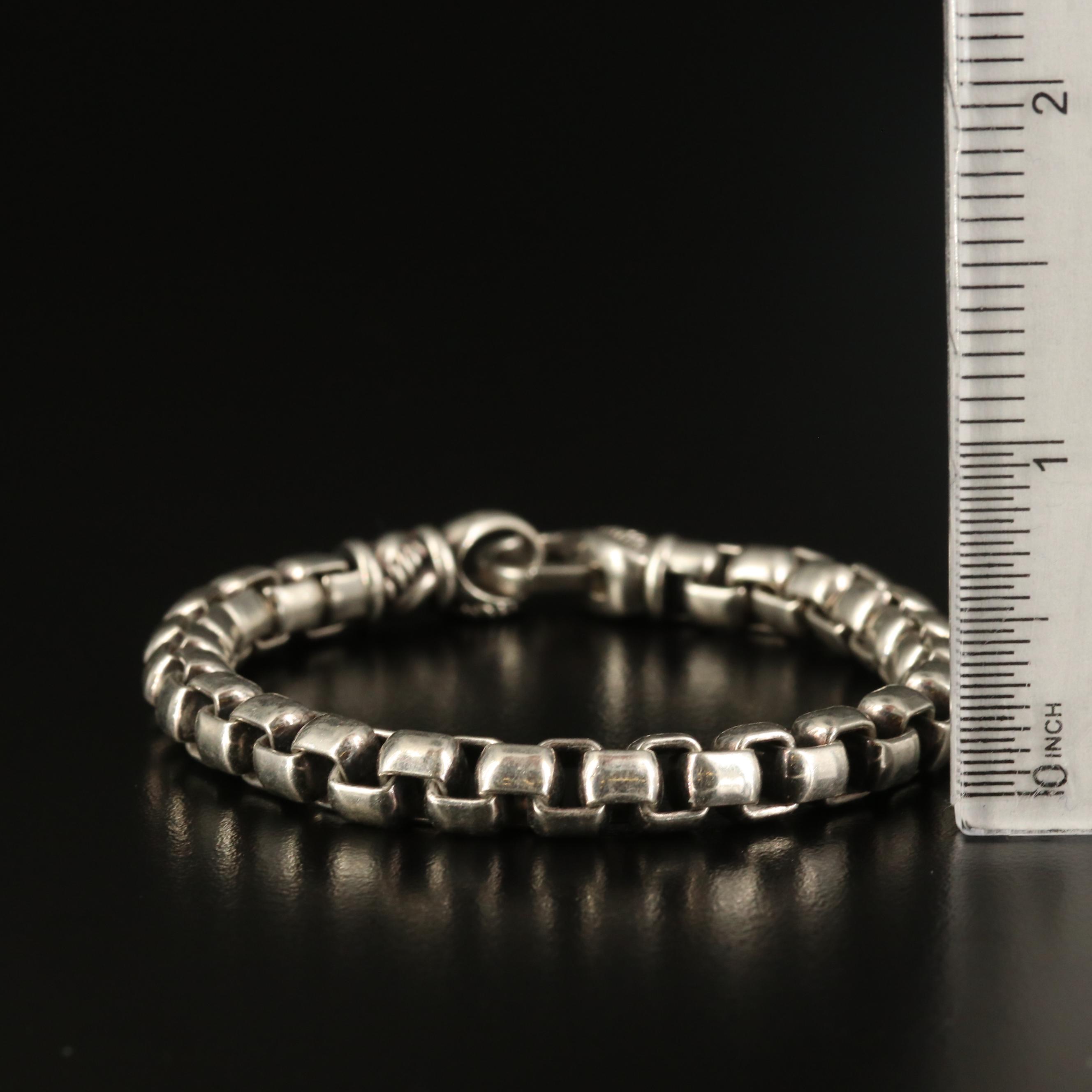 Jai by John Hardy Sterling Box Chain Bracelet