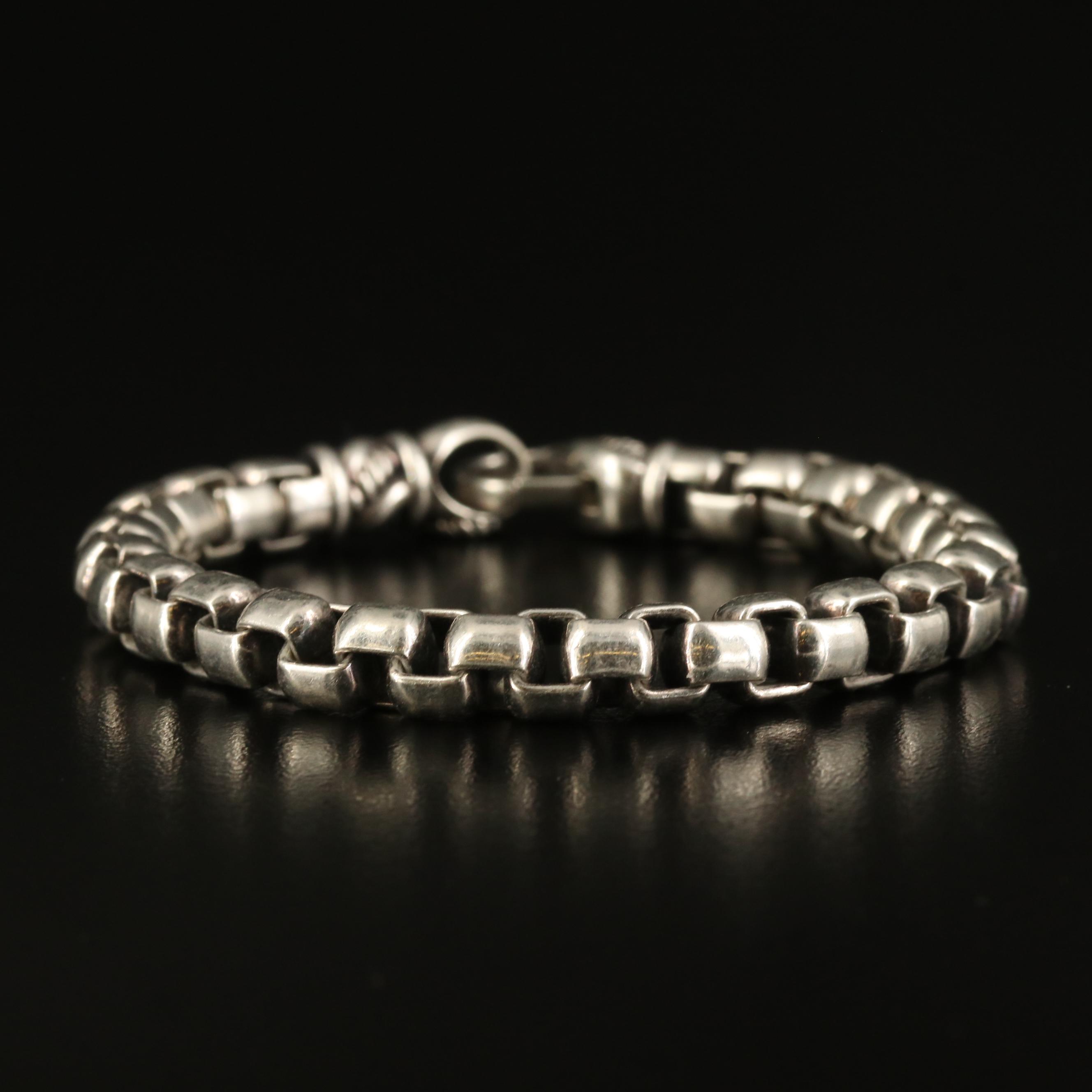 Jai by John Hardy Sterling Box Chain Bracelet