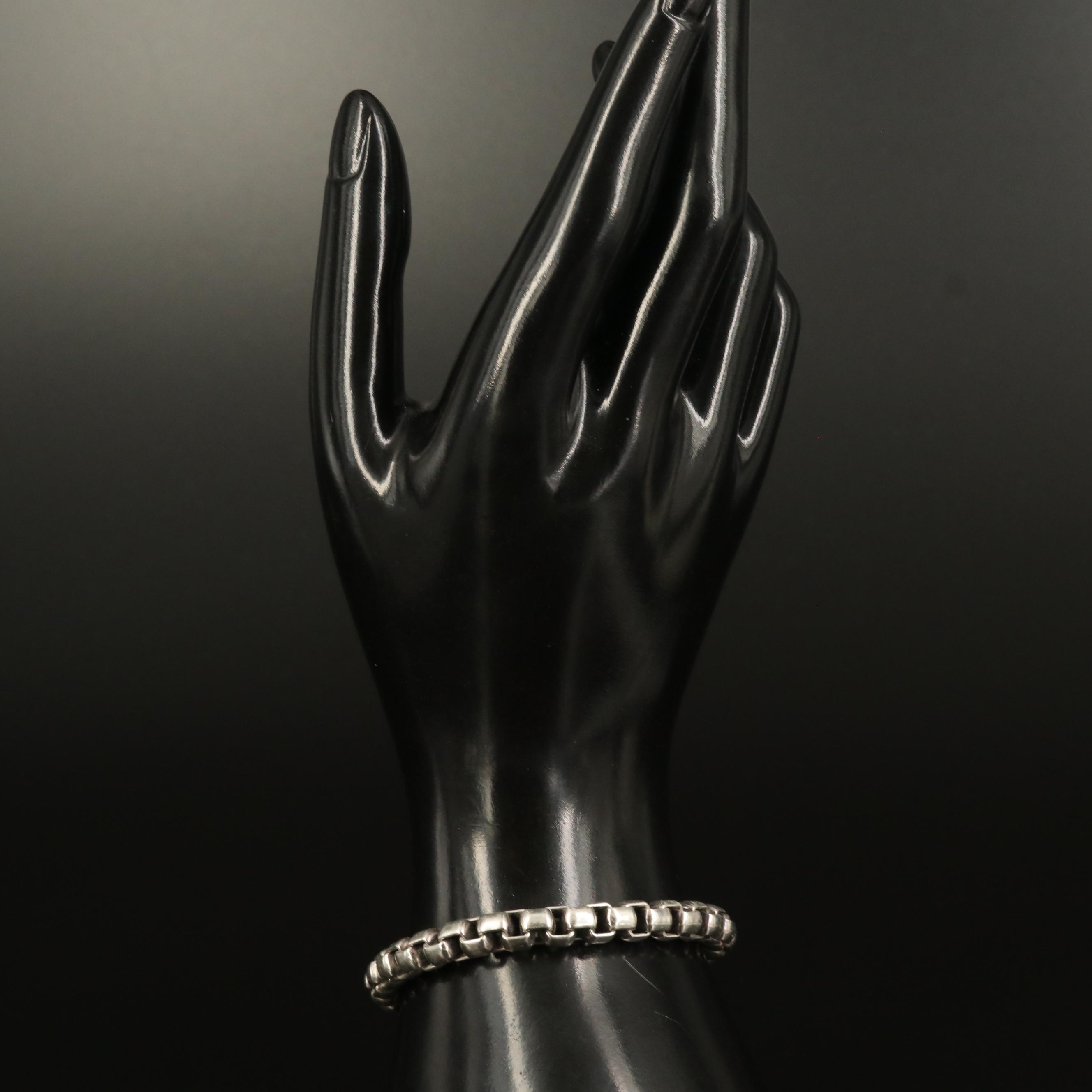 Jai by John Hardy Sterling Box Chain Bracelet